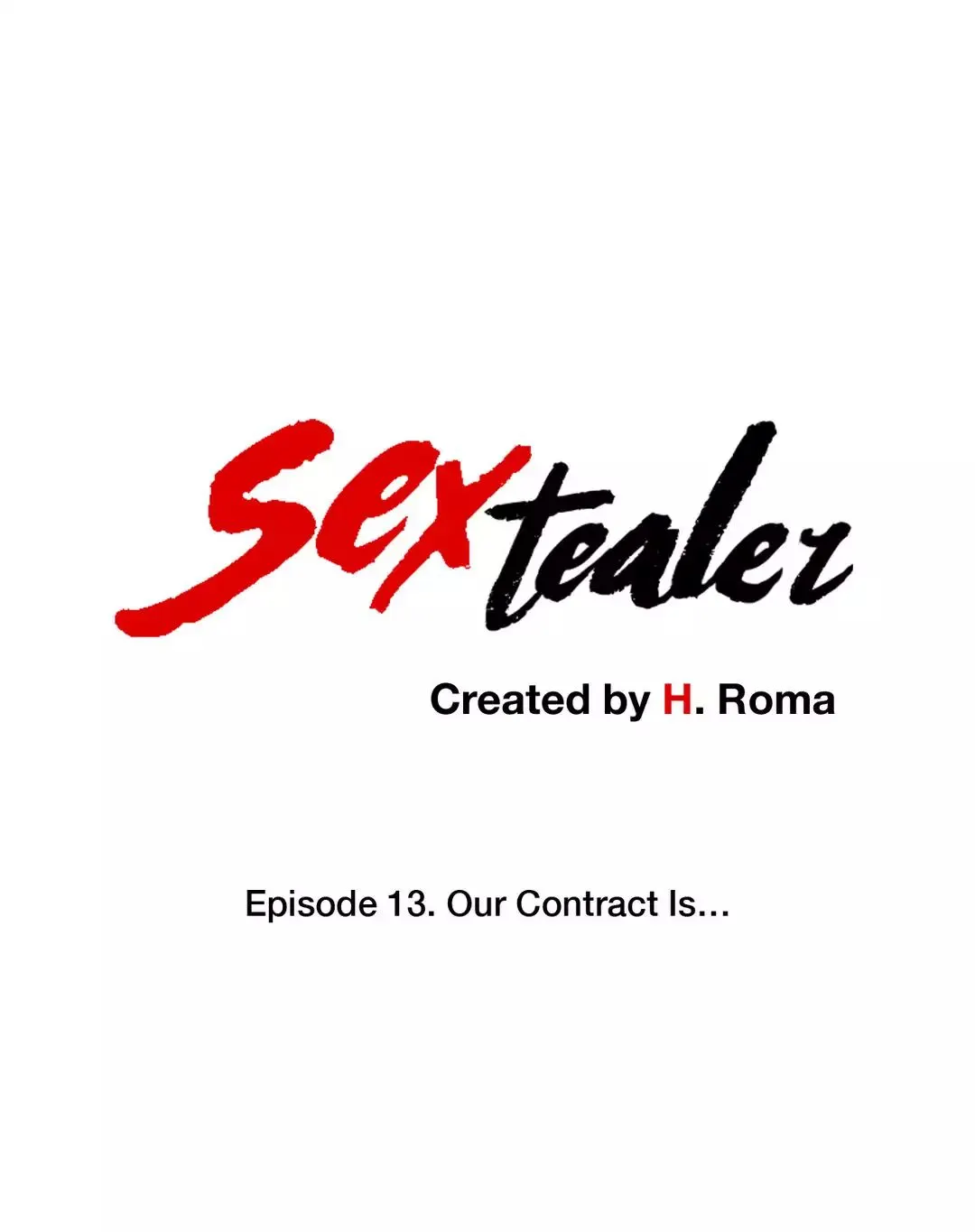 Sextealer  (Chapter 013 - Our Contract Is) — page 1