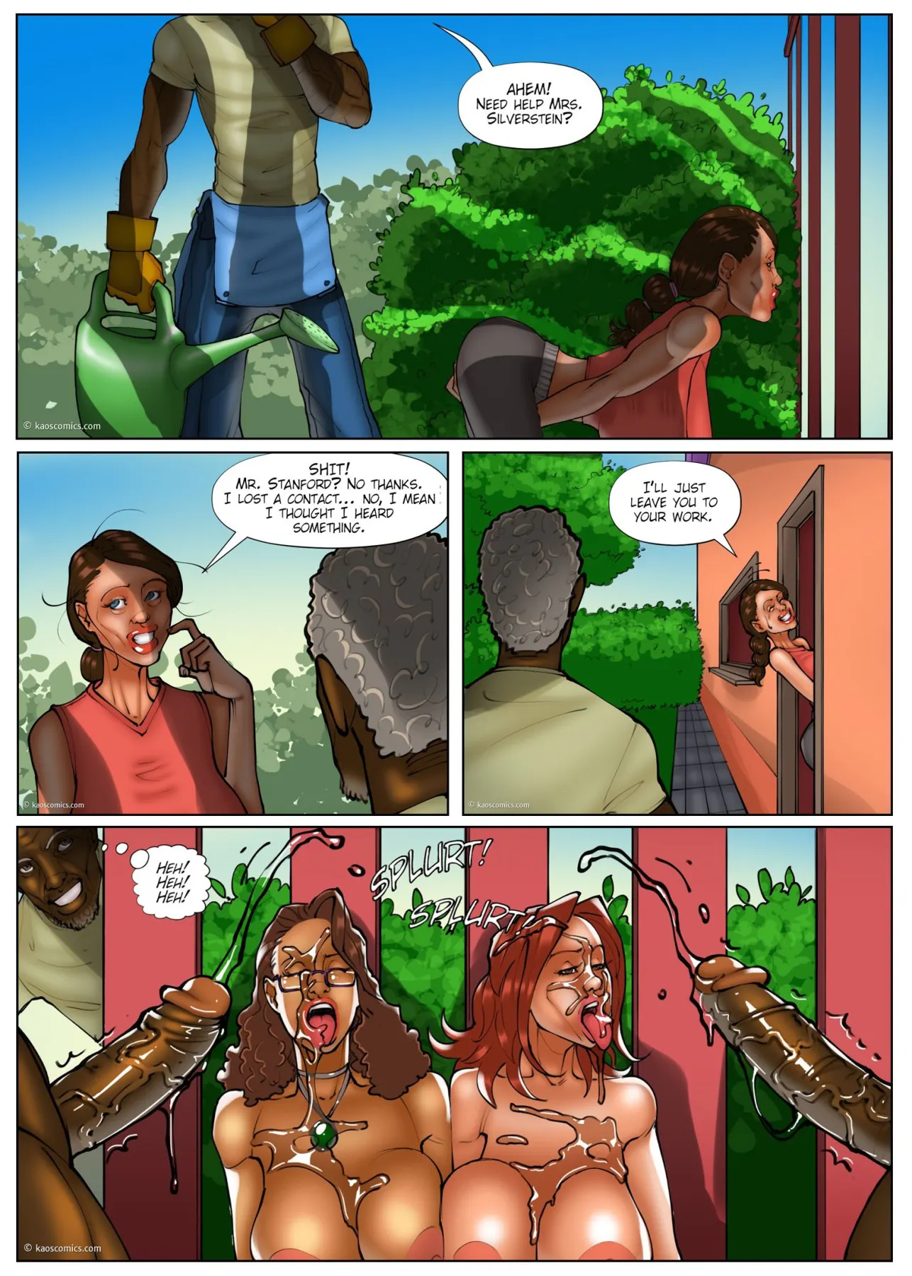 The Wife And The Black Gardeners  (Chapter 03) — page 14