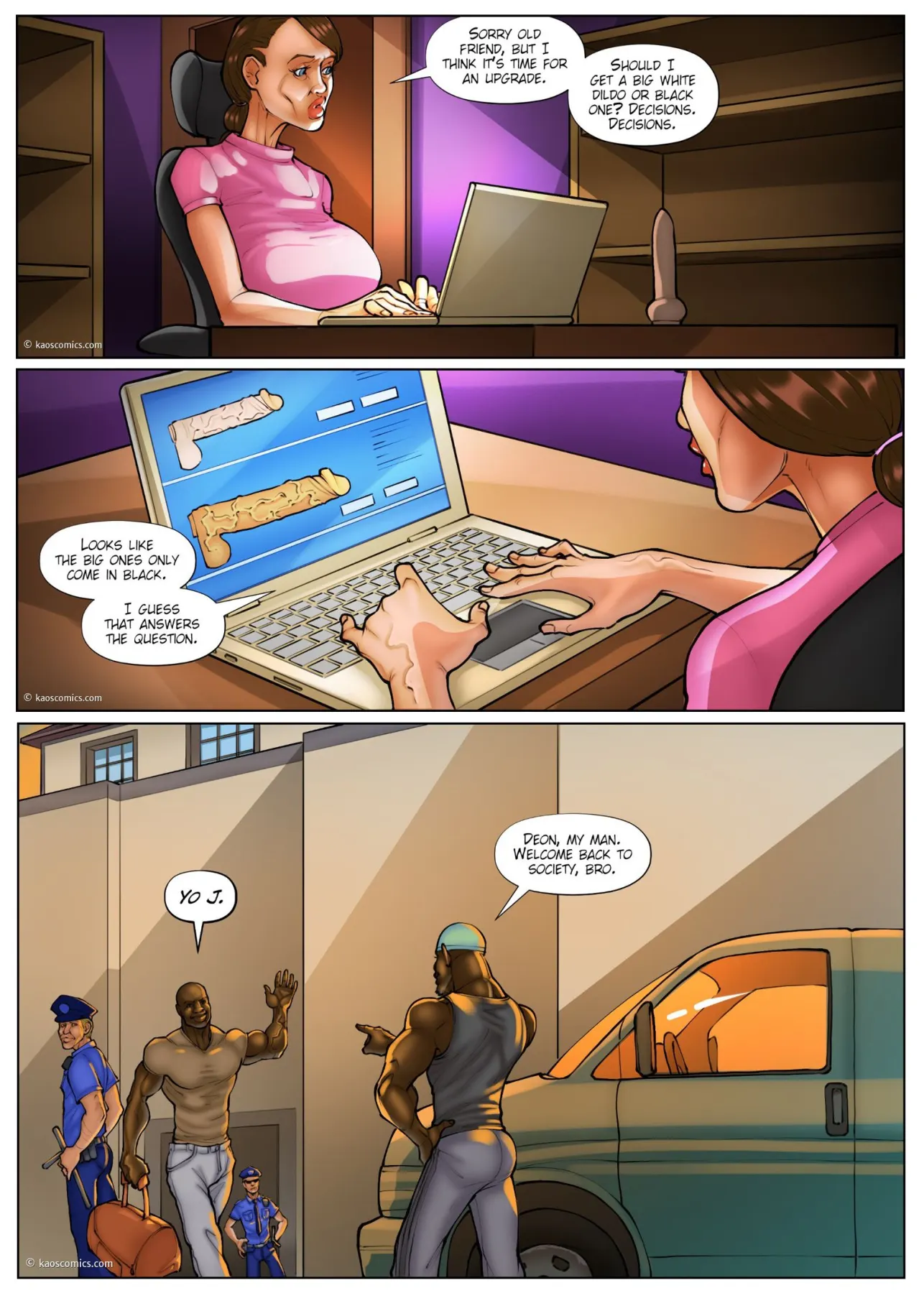 The Wife And The Black Gardeners  (Chapter 03) — page 7