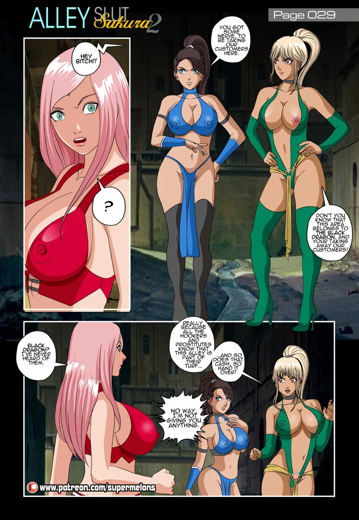 Alley Slut Sakura Naruto  (Chapter 02) — page 30