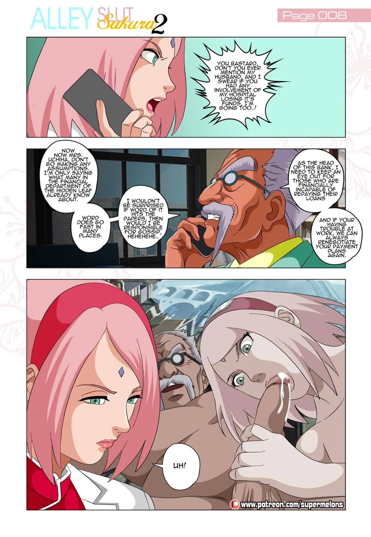 Alley Slut Sakura Naruto  (Chapter 02) — page 8