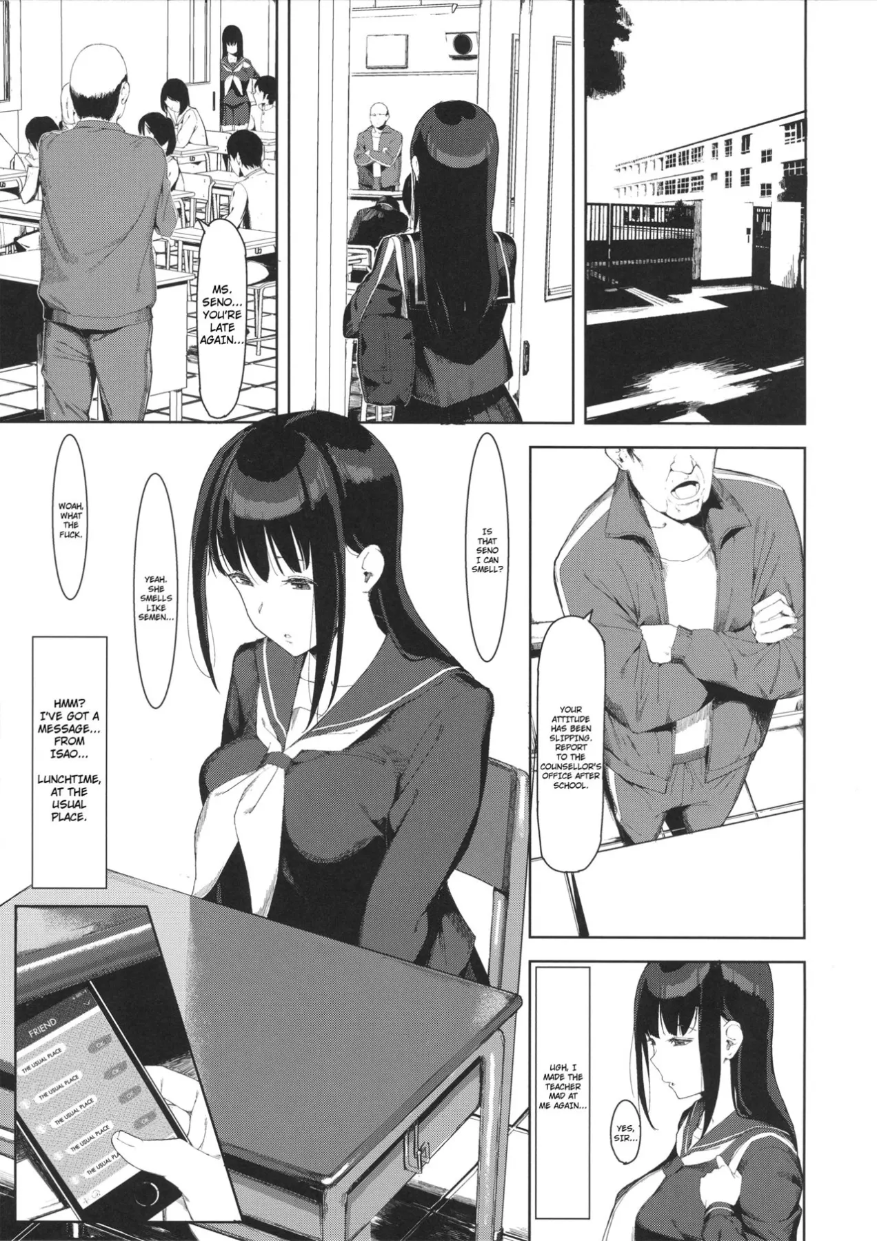 A Day In The Life Of Chizuru Seno  (Chapter 01) — page 8