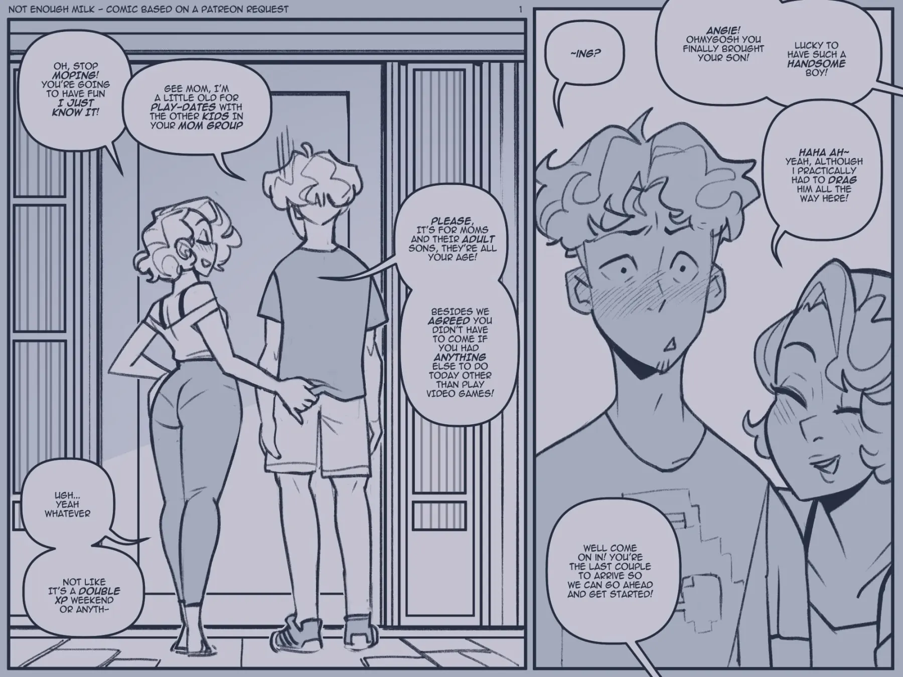 Mom Son Club  (Chapter 01) — page 1