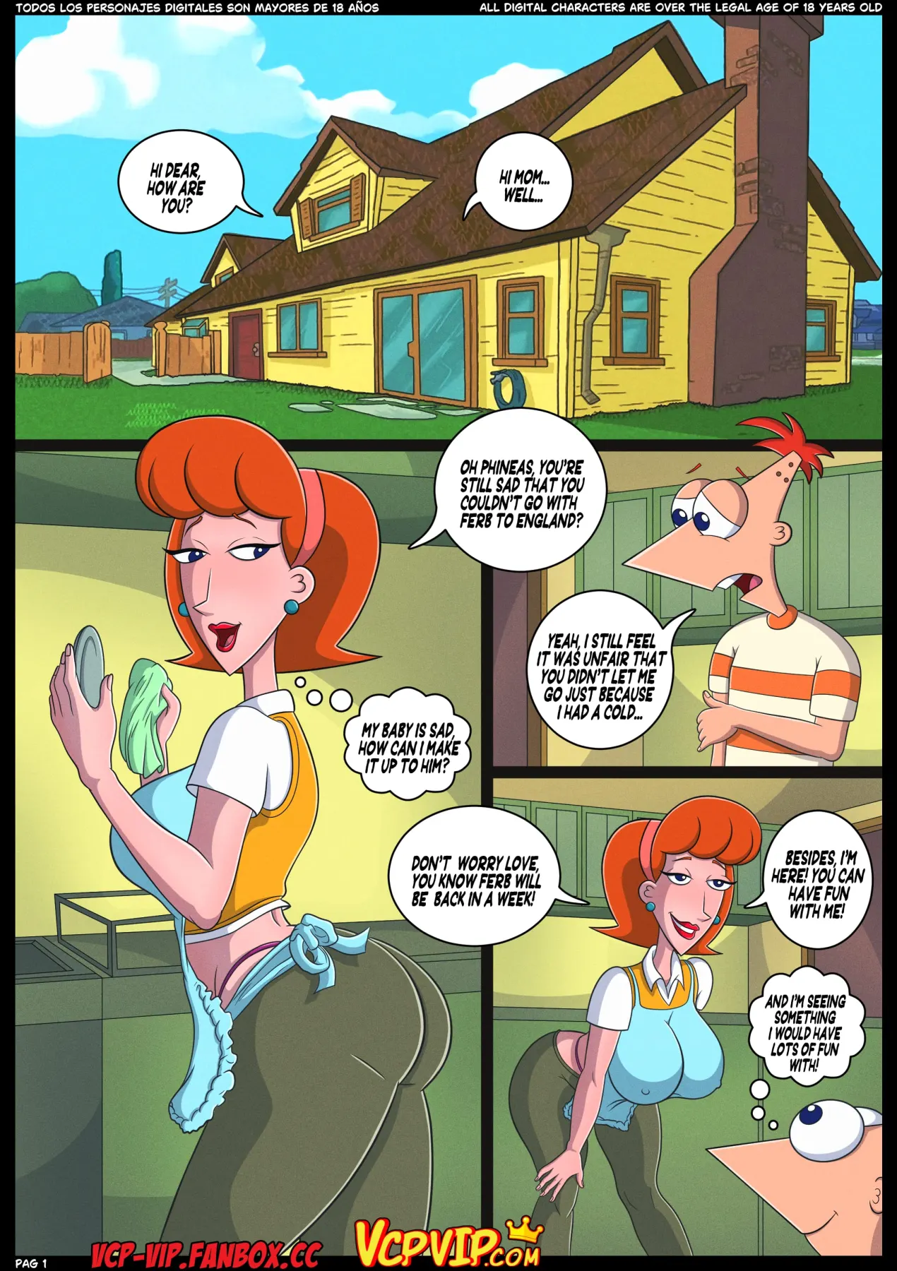 XXX-Ray VisionPhineas And Ferb  (Chapter 01) — page 2