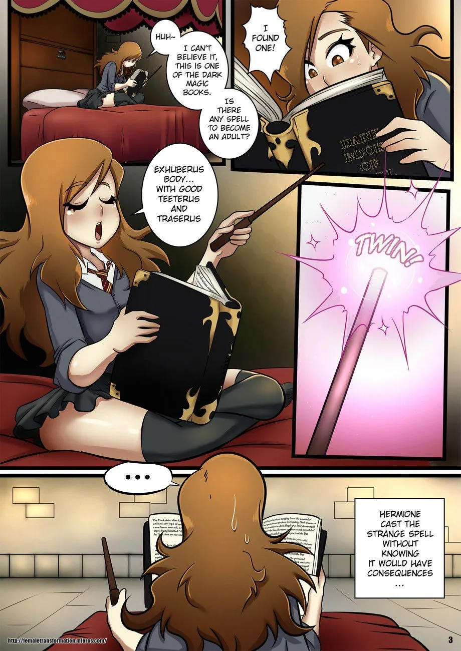 Forbidden Spells - Harry Potter  (Chapter 01) — page 4