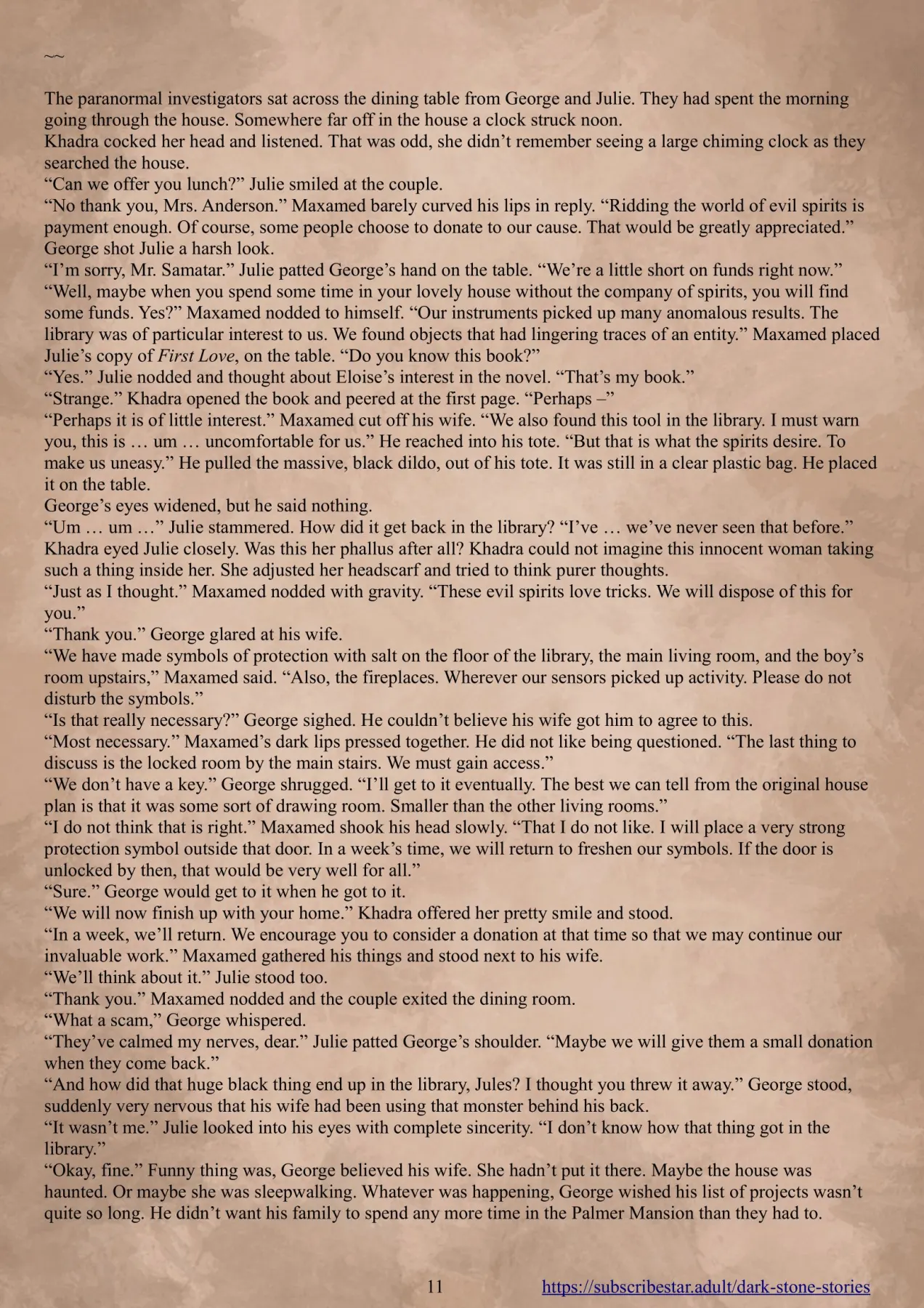 The Haunting Of The Palmer Mansion  (Chapter 06) — page 12