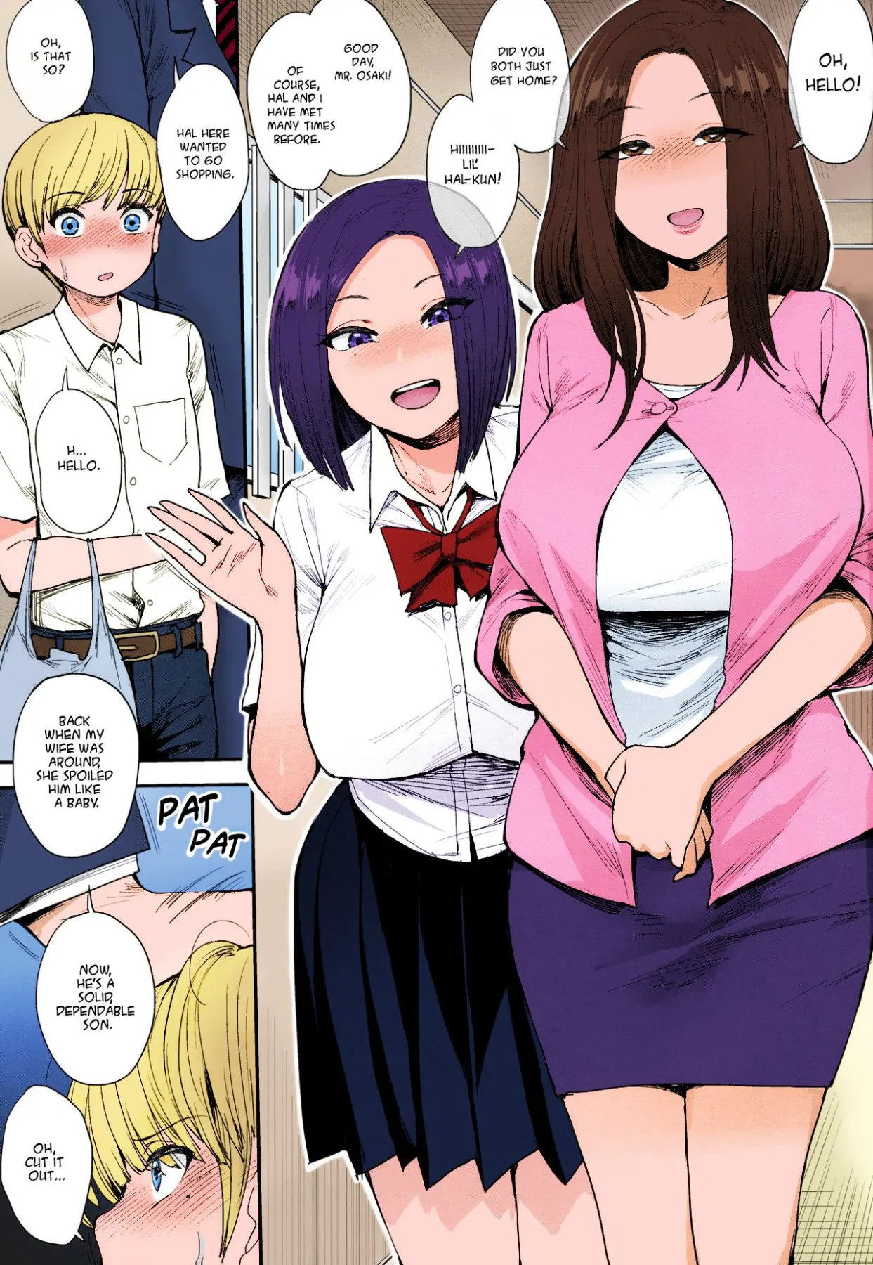 A Succubus Neighbor  (Chapter 1 - Colored) — page 2