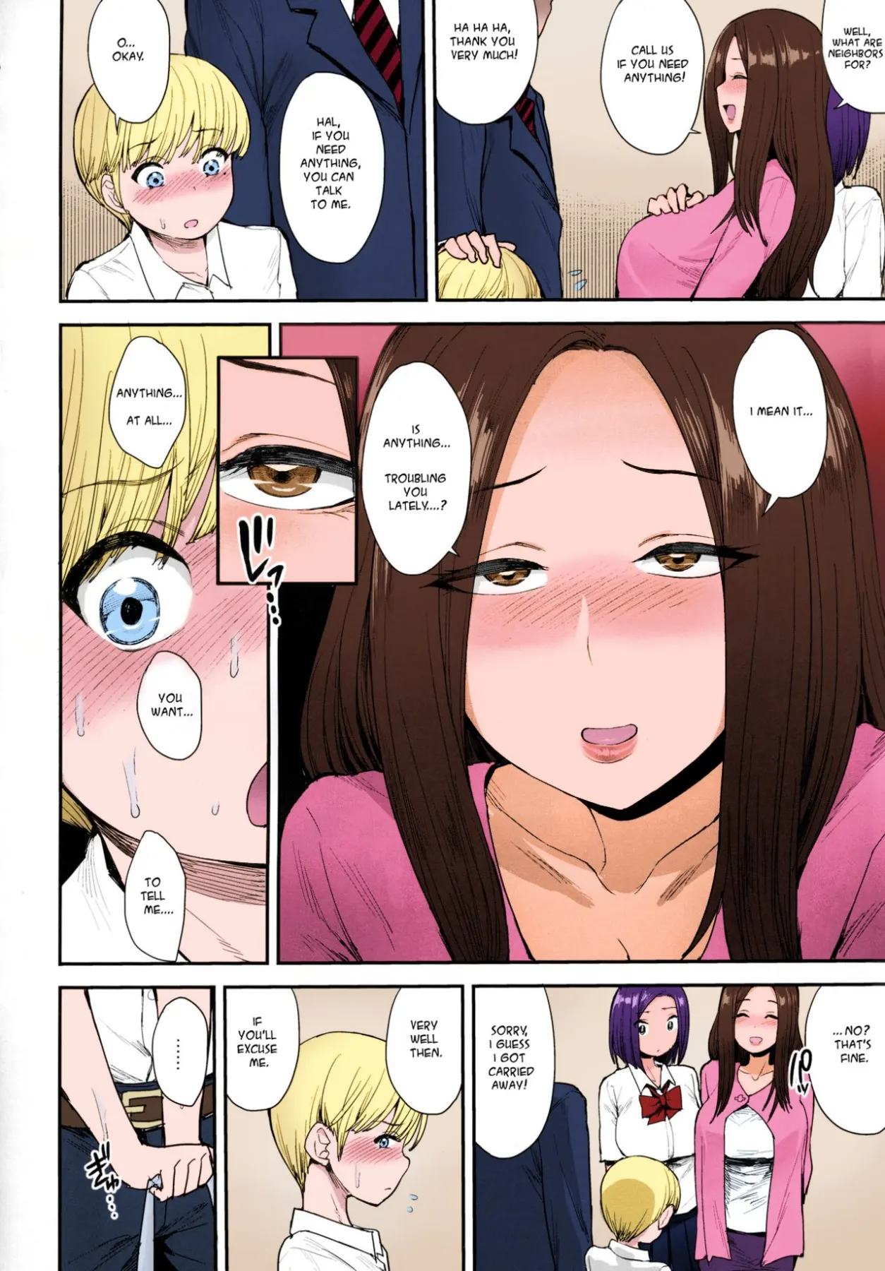 A Succubus Neighbor  (Chapter 1 - Colored) — page 3