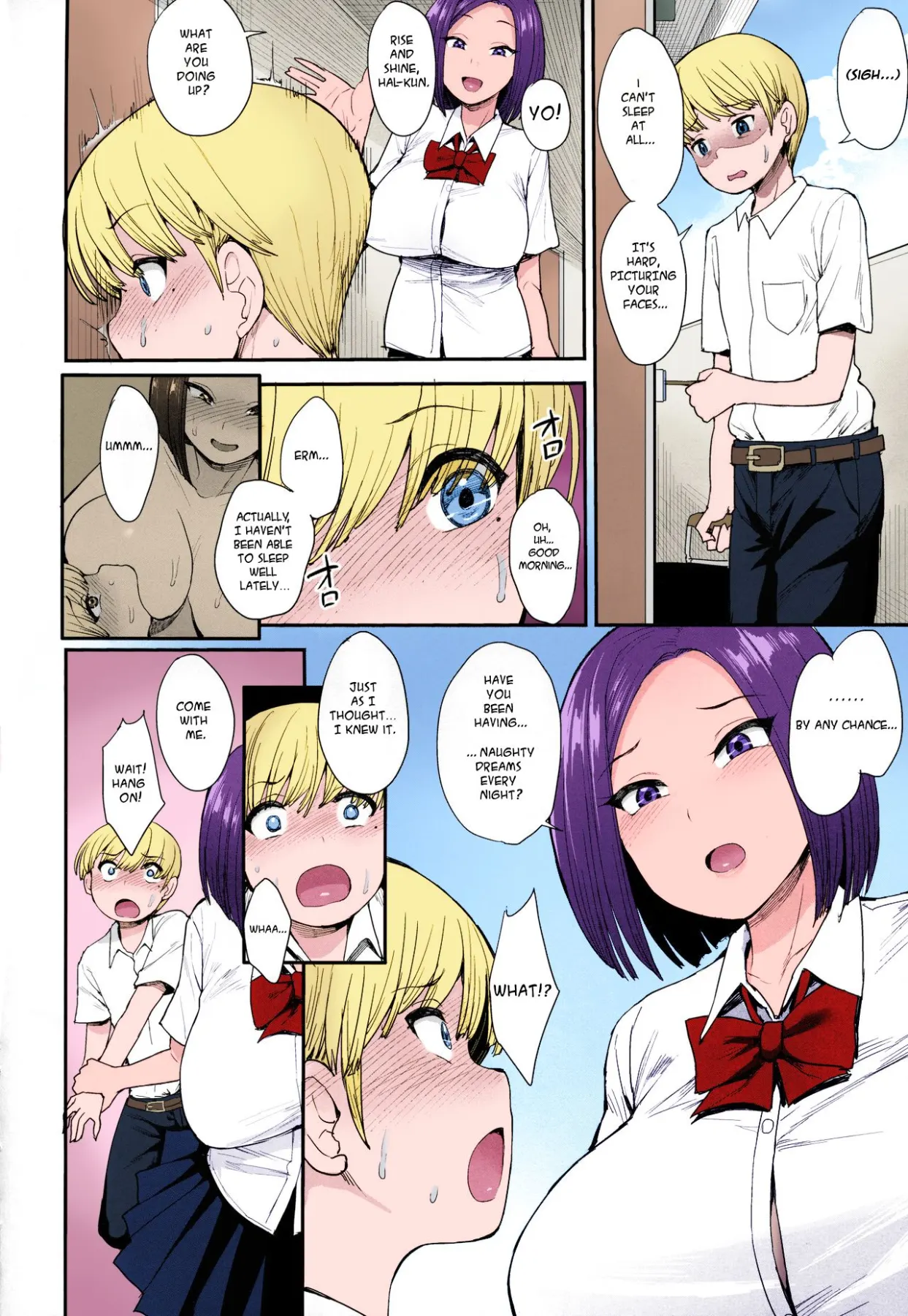 A Succubus Neighbor  (Chapter 1 - Colored) — page 7