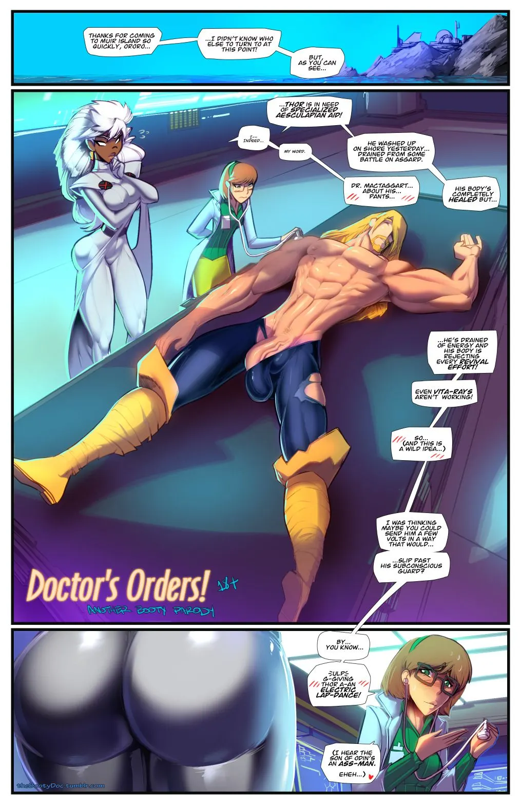 Doctor/s Orders X-Men , The Avengers  (Chapter 01) — page 1