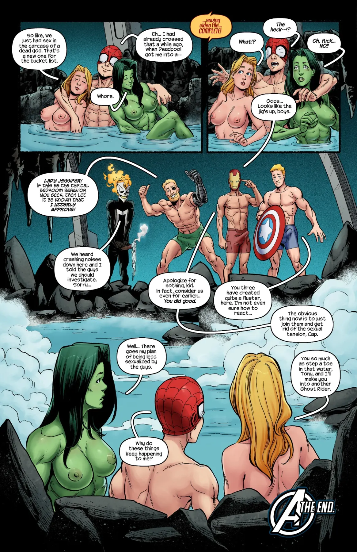 Blowing Steam The Avengers  (Chapter 01) — page 11