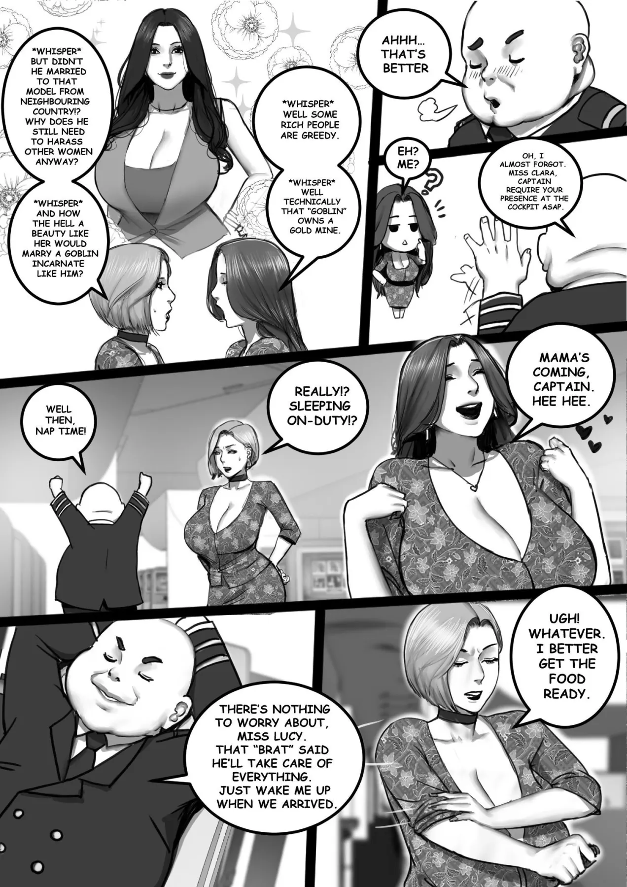 MILF Airline  (Chapter 0.2 - Side Story 2) — page 8