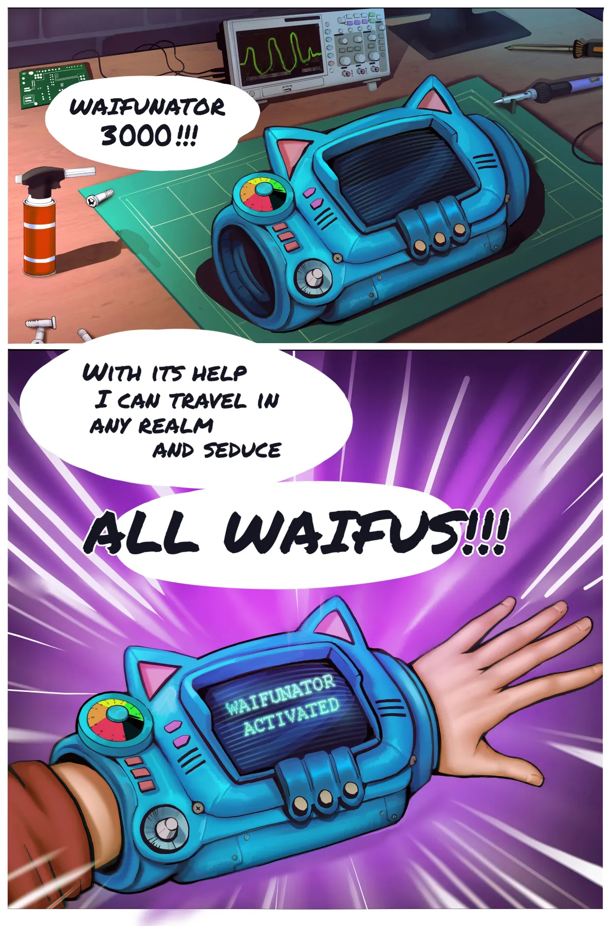 Waifunator Various  (Chapter 01.1) — page 3