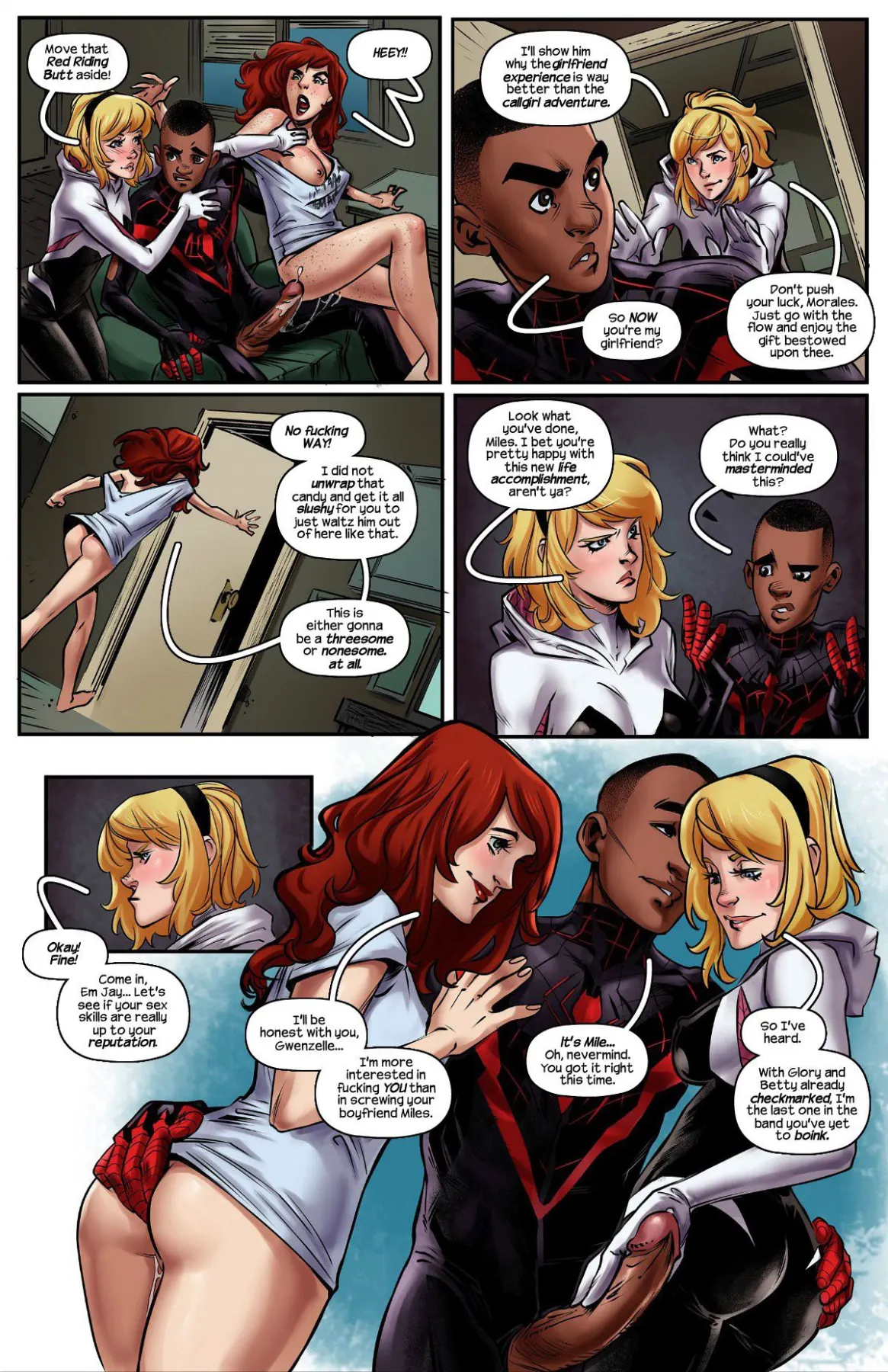 Weaving Fluids Spider-Man  (Chapter 02) — page 8