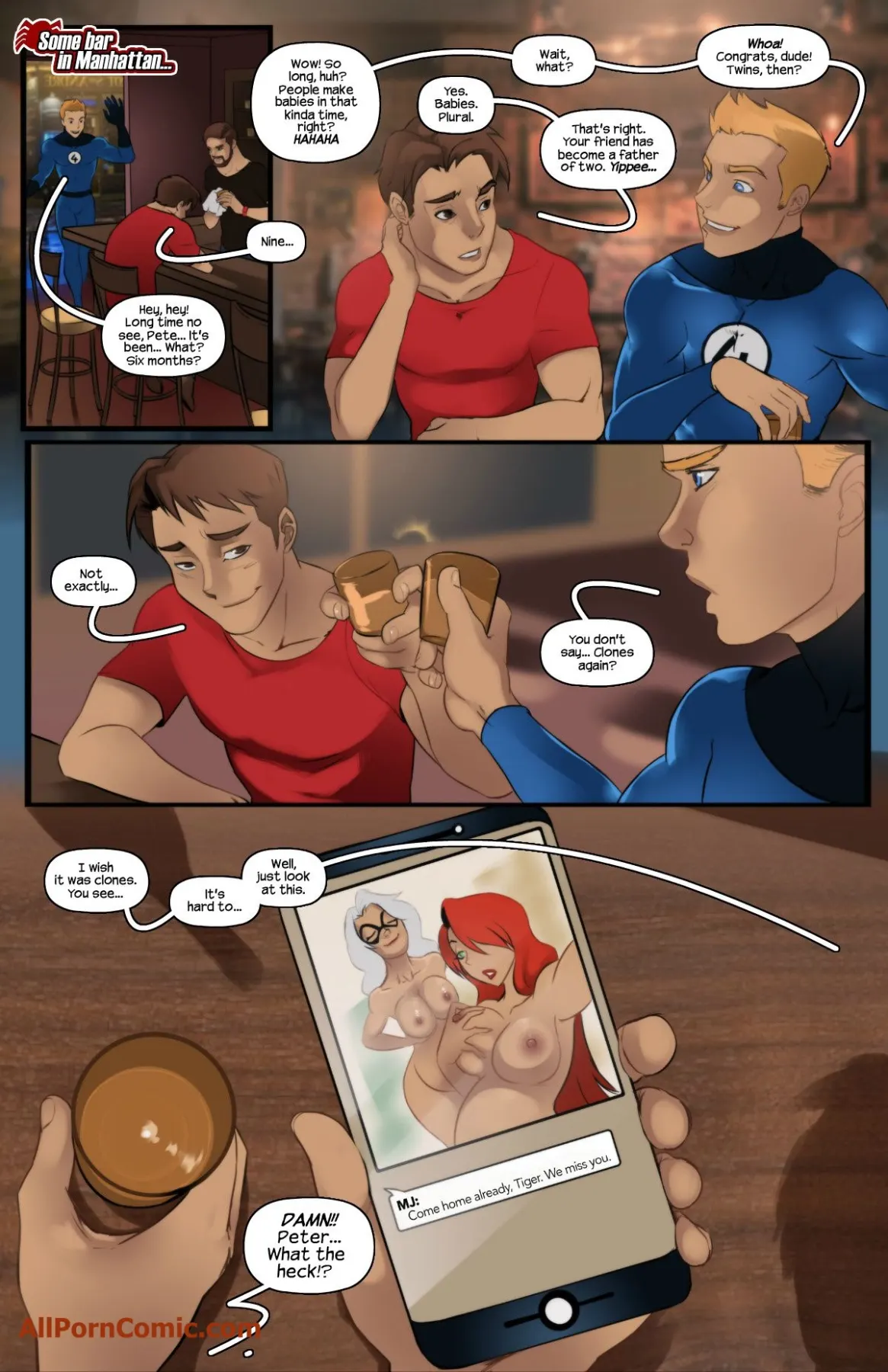 The Polyamorous SpiderPreggos  (Chapter 1) — page 3