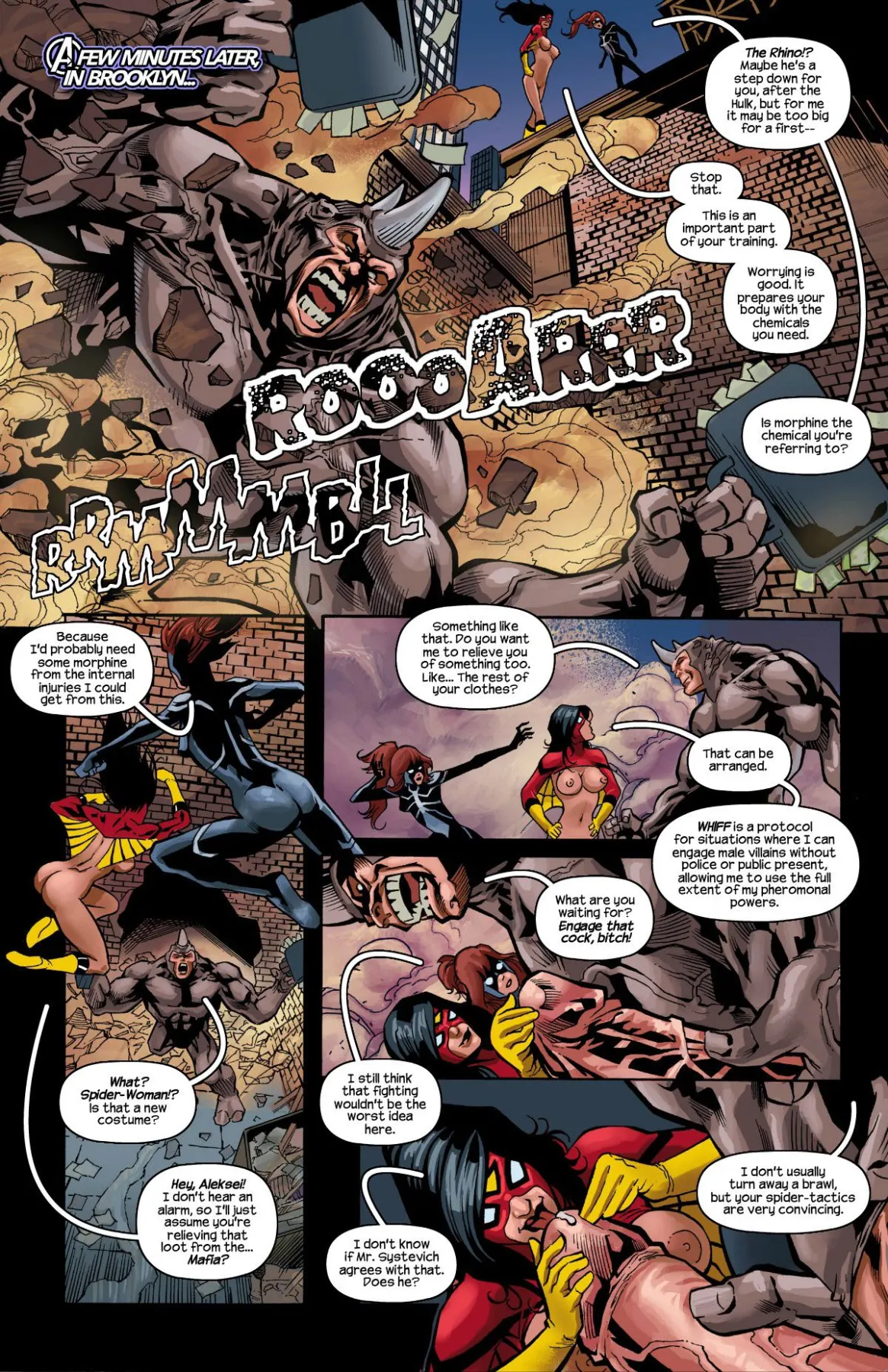 Arachnids Assemble Spider-Man , The Avengers  (Chapter 01) — page 6