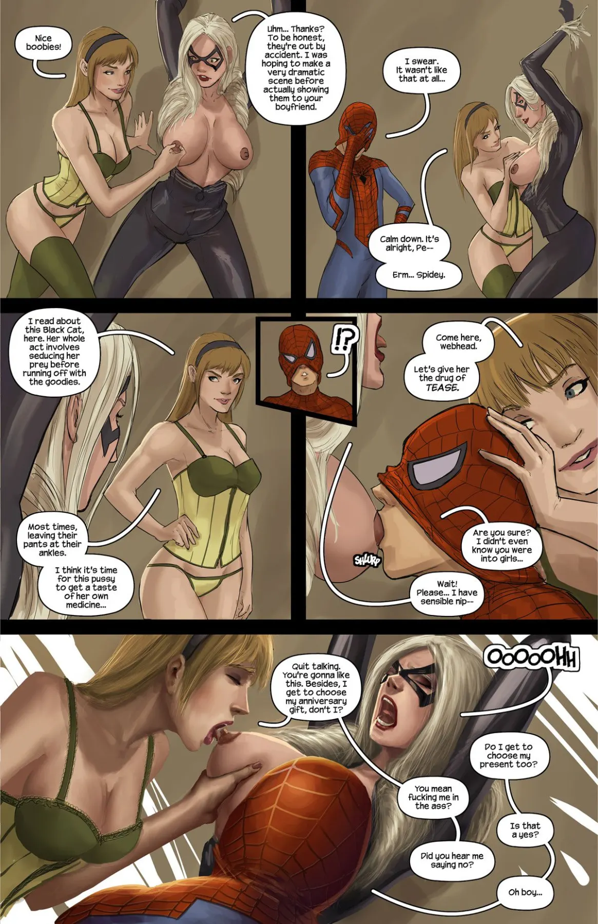 Nine Shades Of Black Cat  (Chapter 1) — page 5