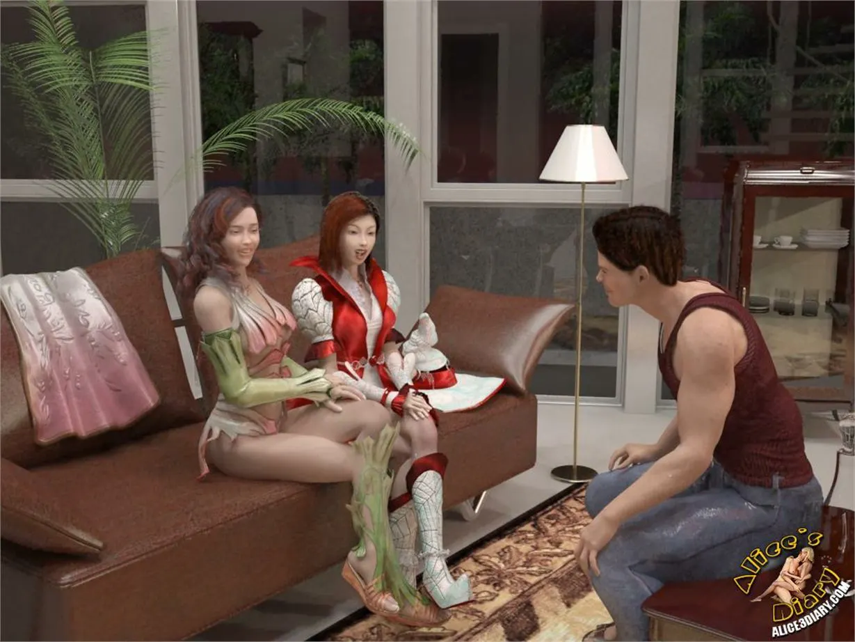 Alice's Diary  (Chapter 69 - Two Slutty Witches And One Lucky Guy) — page 8