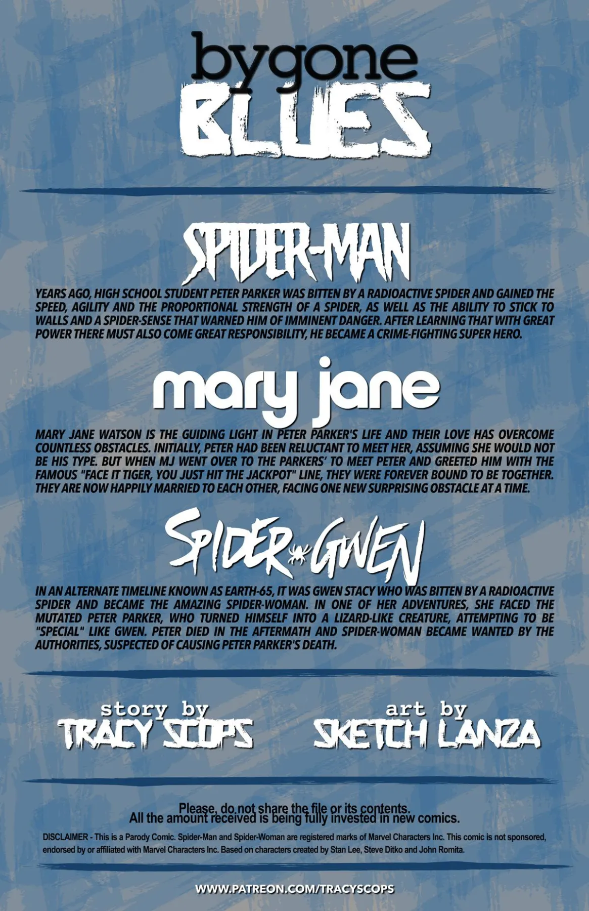 Bygone Blues Spider-Man  (Chapter 01) — page 2