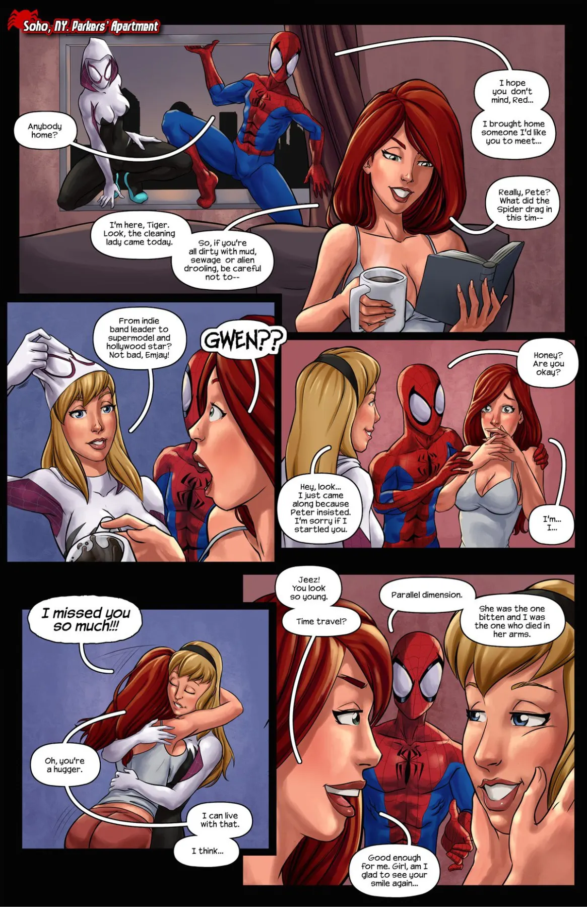 Bygone Blues Spider-Man  (Chapter 01) — page 3