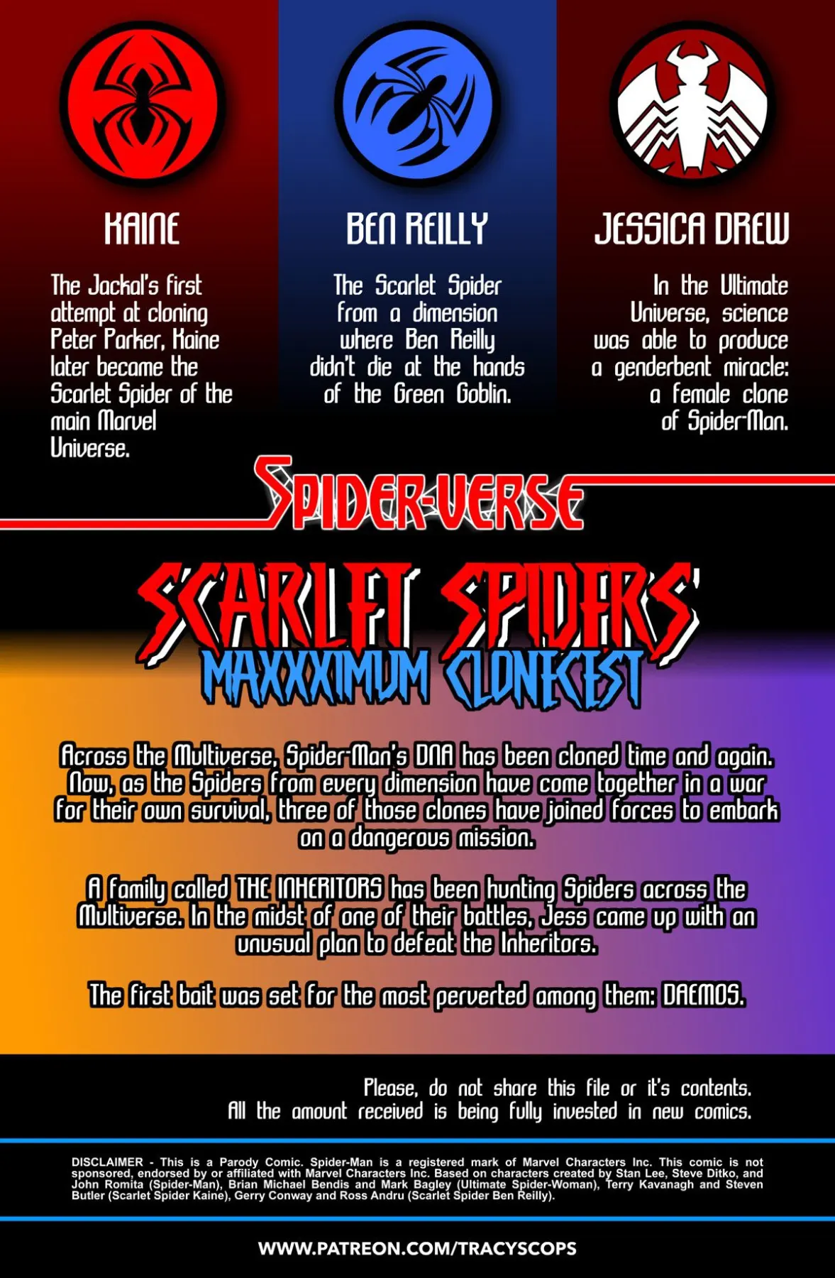 Scarlet Spiders - Maxxxium Clonecest Spider-Man  (Chapter 01) — page 2
