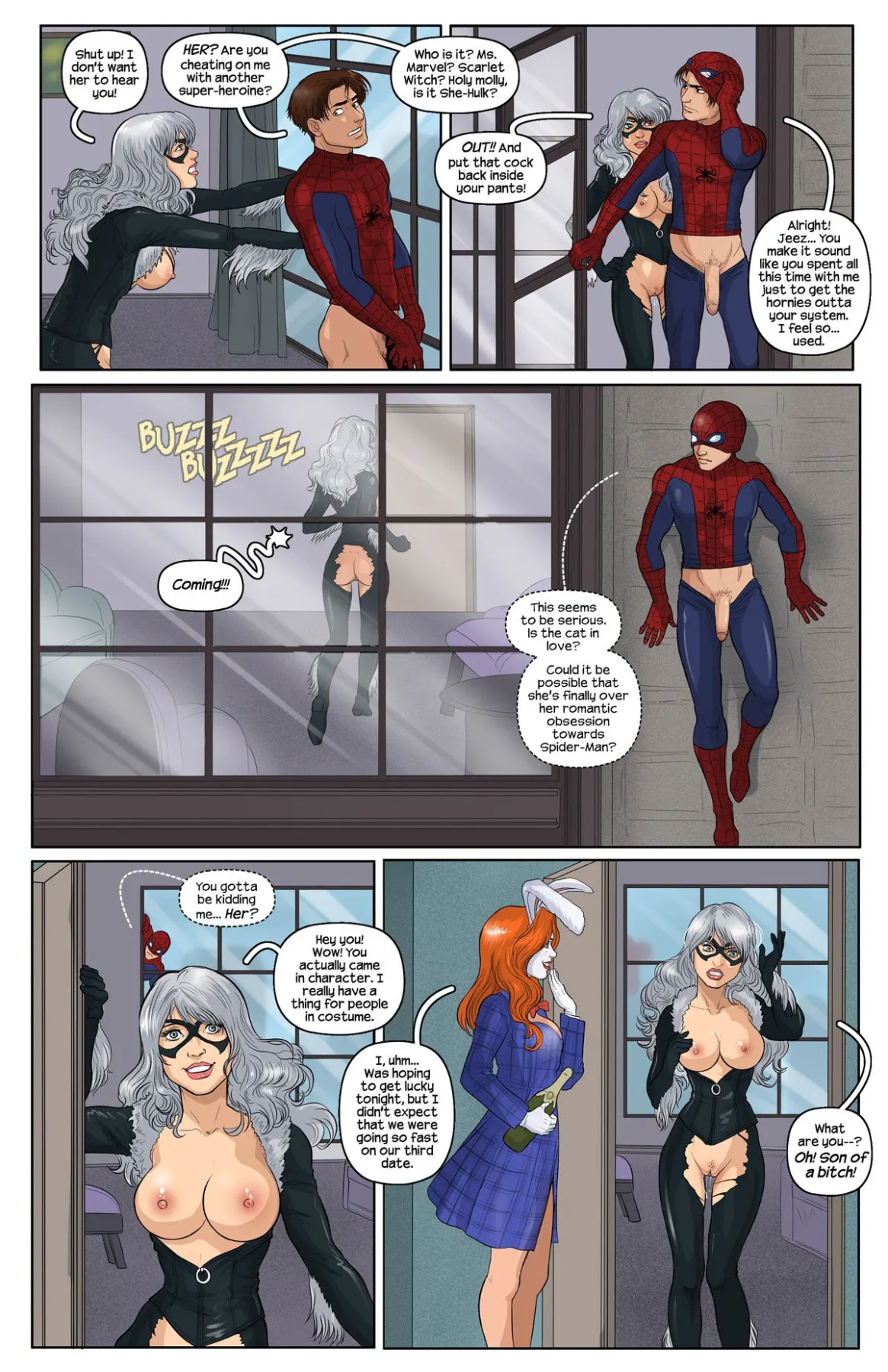 Bunnies And Pussies Spider-Man  (Chapter 01) — page 4