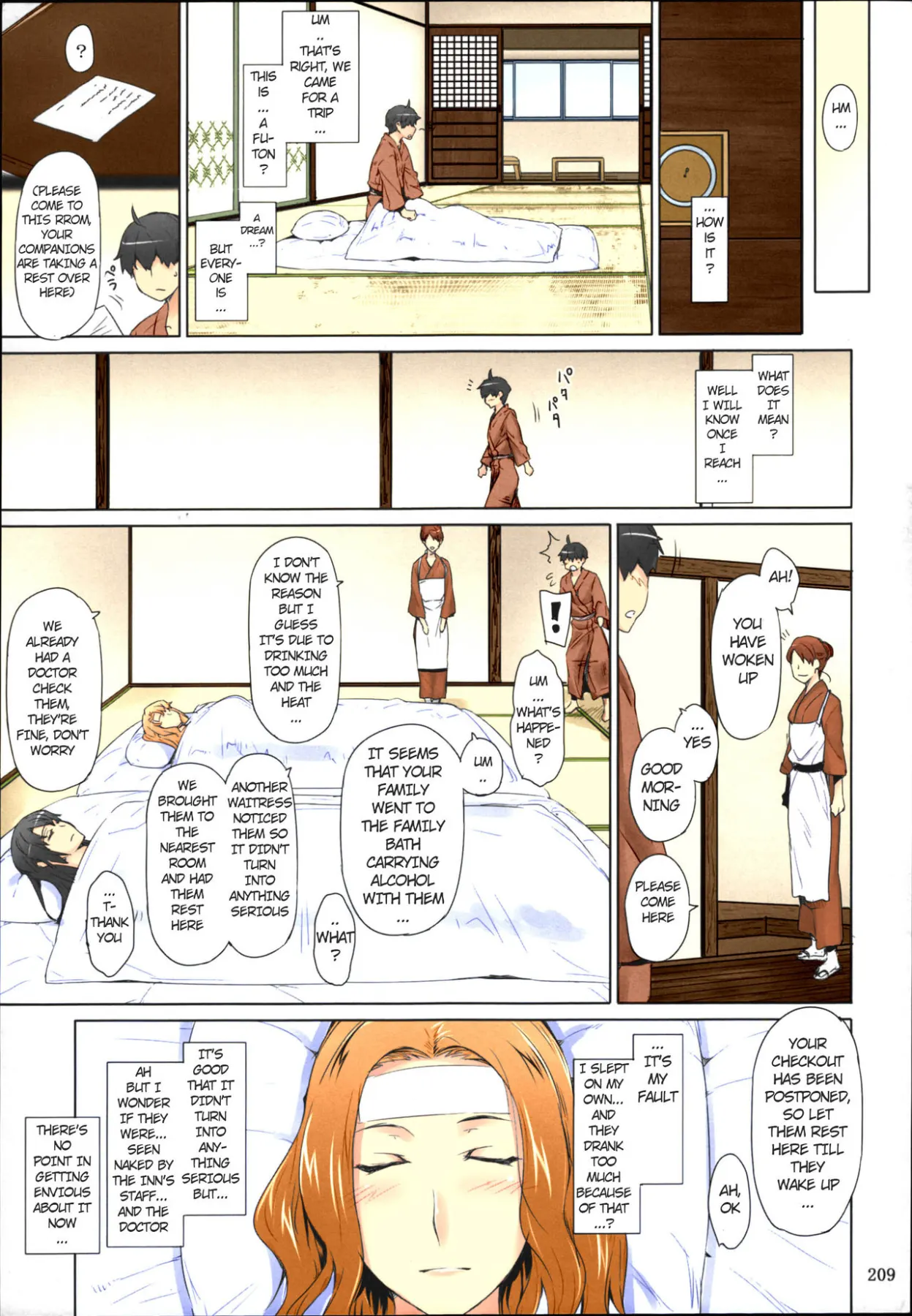 Tachibana-san-chi No Dansei Jijou Matome Ban  (Chapter 1) — page 209