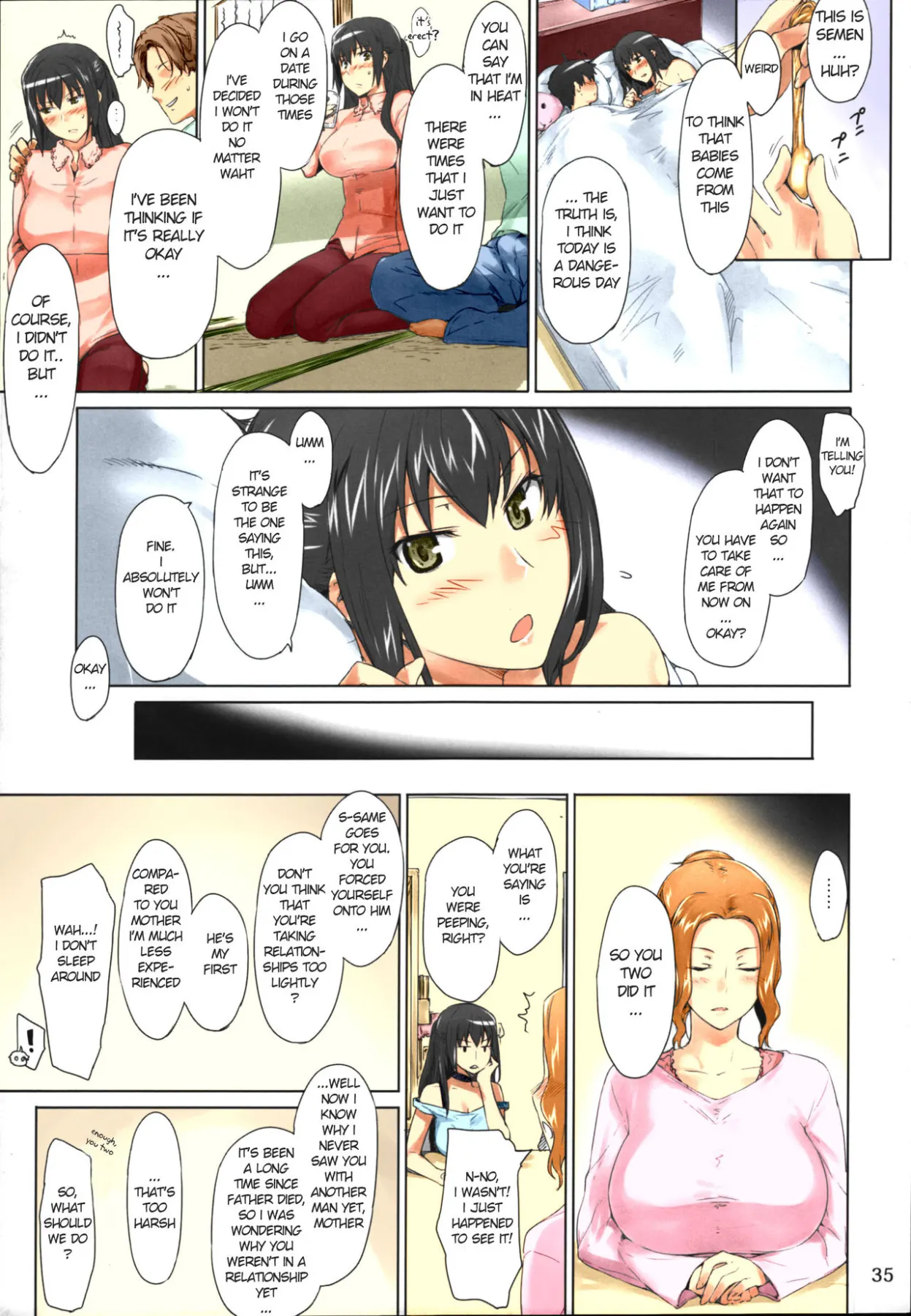 Tachibana-san-chi No Dansei Jijou Matome Ban  (Chapter 1) — page 35