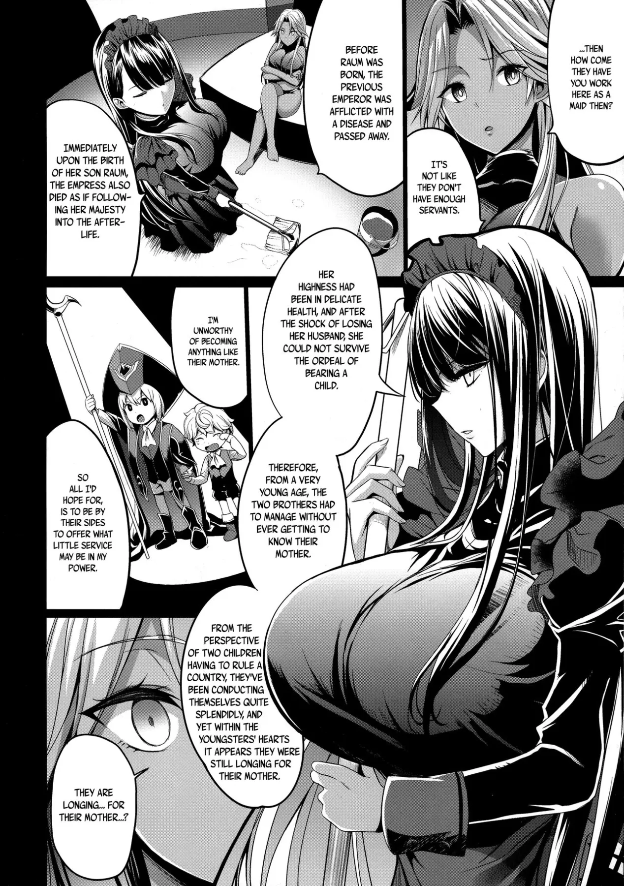 Female Knight Captured By Young Emperor Brothers  (Chapter 03) — page 14