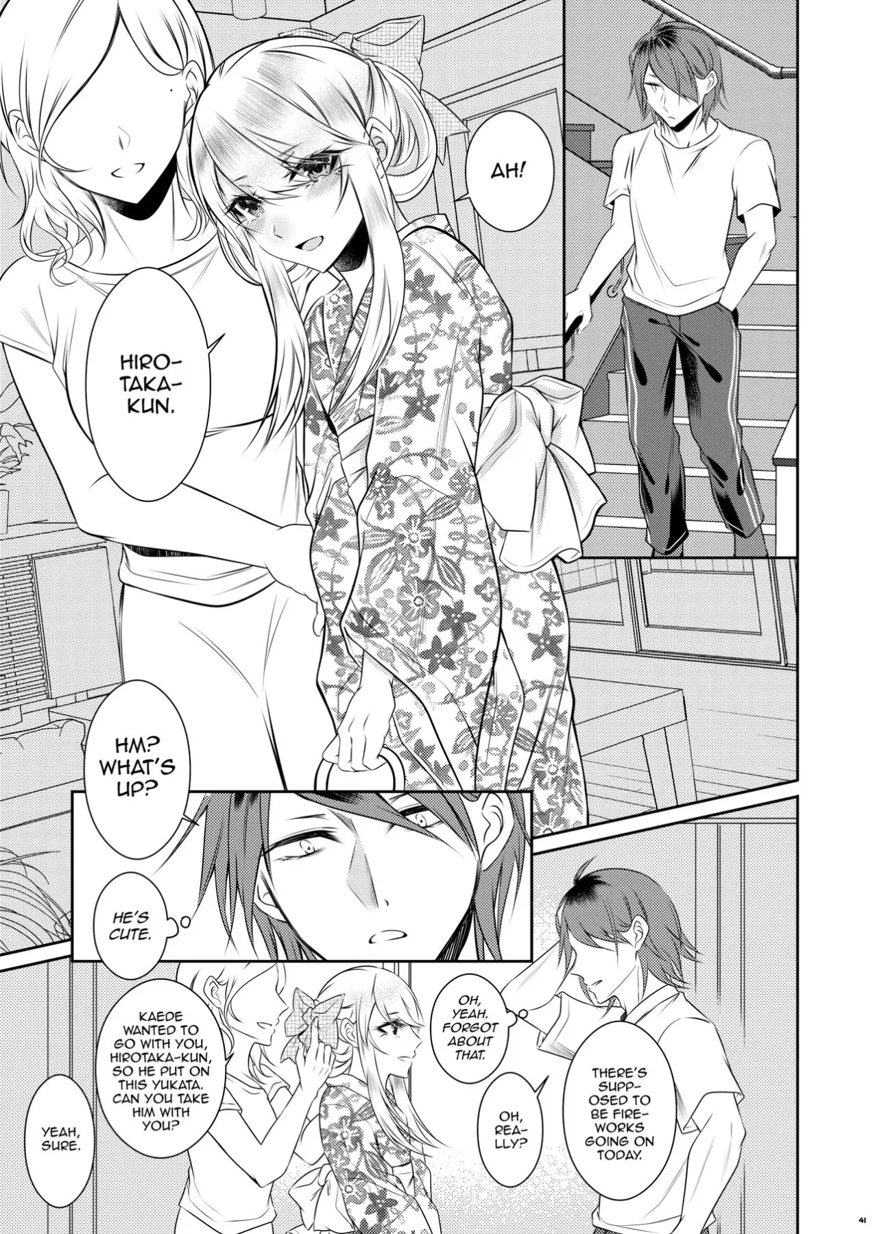 Chi No Tsunagaranai Otouto  (Chapter 1) — page 38