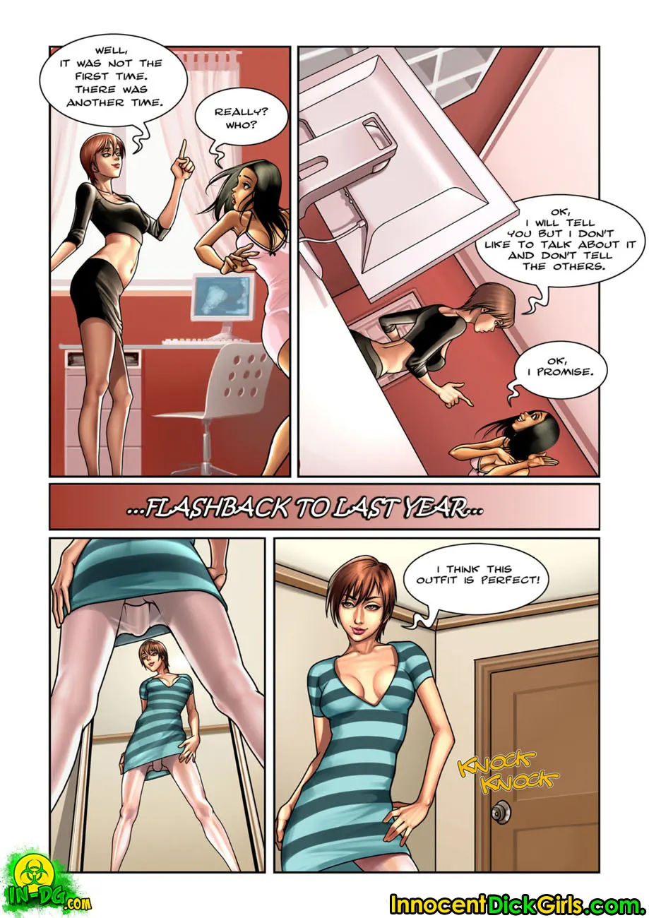 Behind In The Rent - Christine  (Chapter 01) — page 3