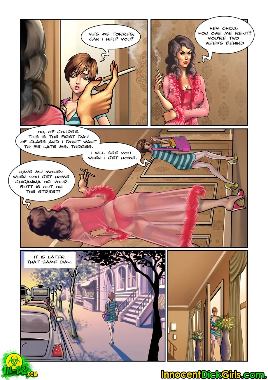 Behind In The Rent - Christine  (Chapter 01) — page 4