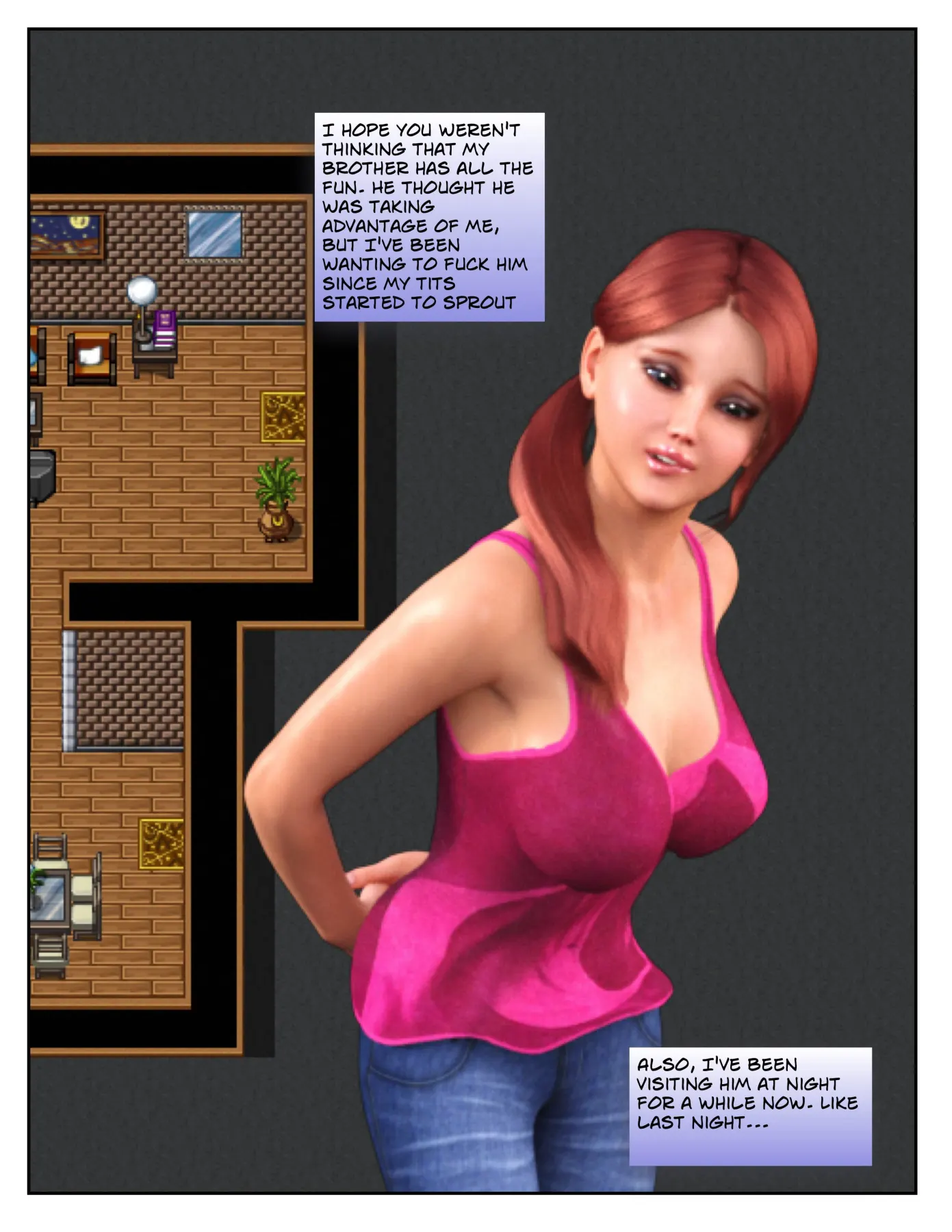 Incest Story  (Chapter 01 - My Sister) — page 35