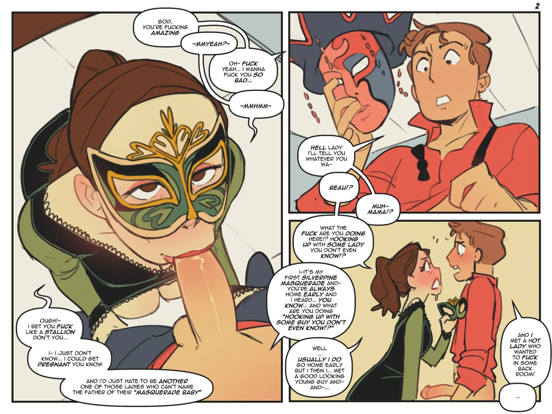 Silverpine Masquerade  (Chapter 01) — page 2