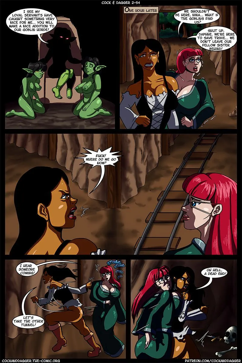 Cock & Dagger  (Chapter 2 - Into The Goblin Mine) — page 20