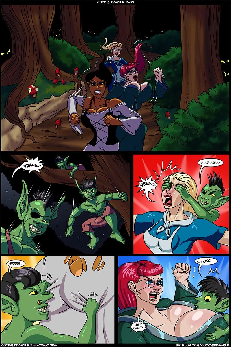 Cock & Dagger  (Chapter 2 - Into The Goblin Mine) — page 3