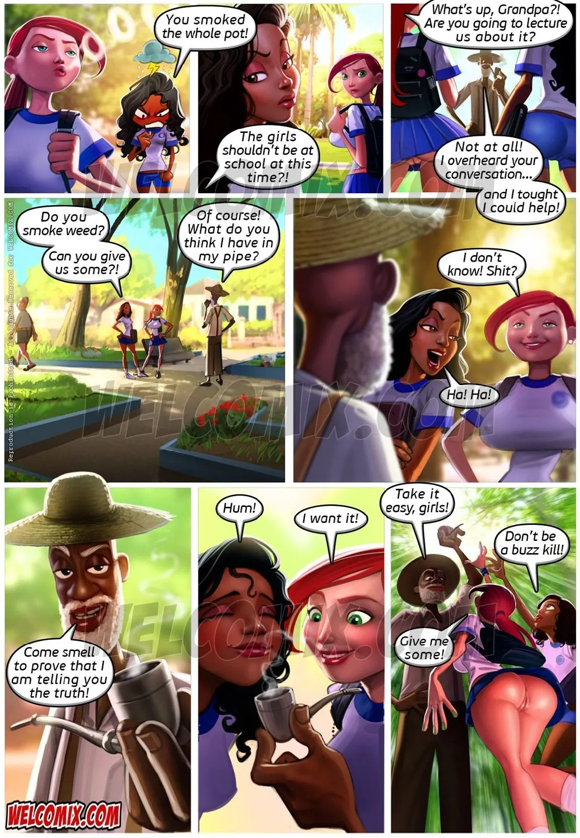 Old Geezers Of The Park  (Chapter 03) — page 3