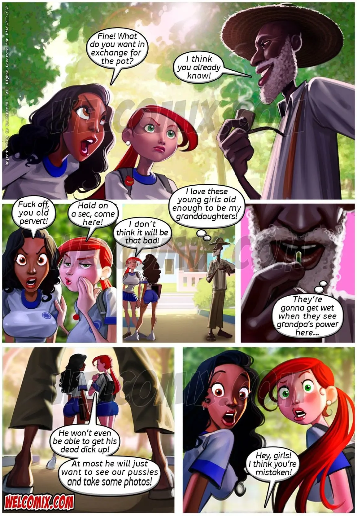 Old Geezers Of The Park  (Chapter 03) — page 4
