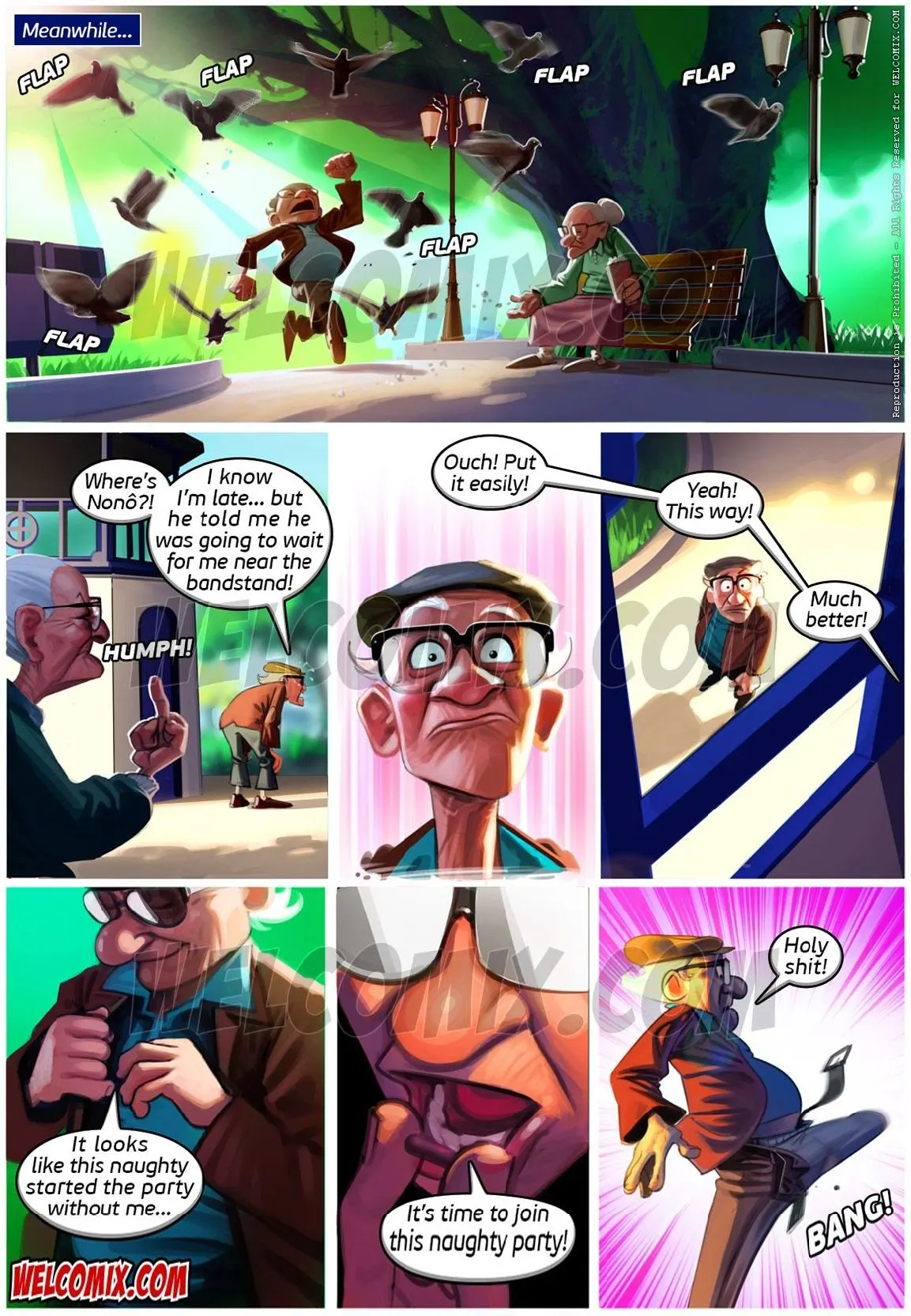 Old Geezers Of The Park  (Chapter 03) — page 10