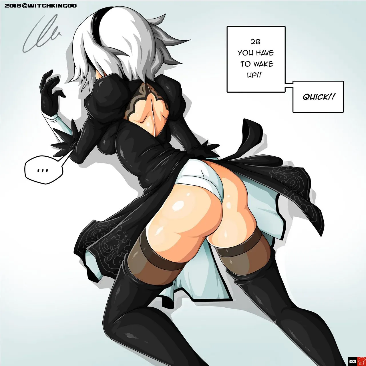 Nier The Comic - Automata  (Chapter 01) — page 4