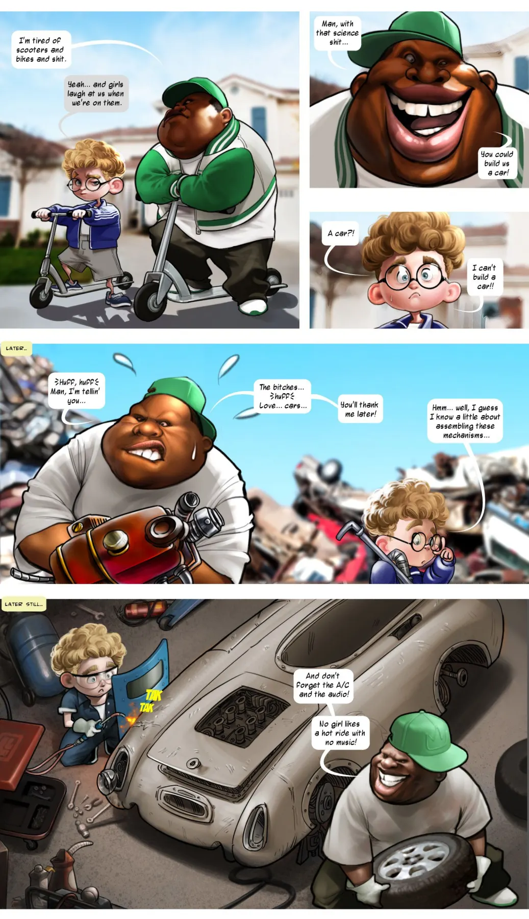 Bangin/ Buddies  (Chapter 03 - Incomplete) — page 2
