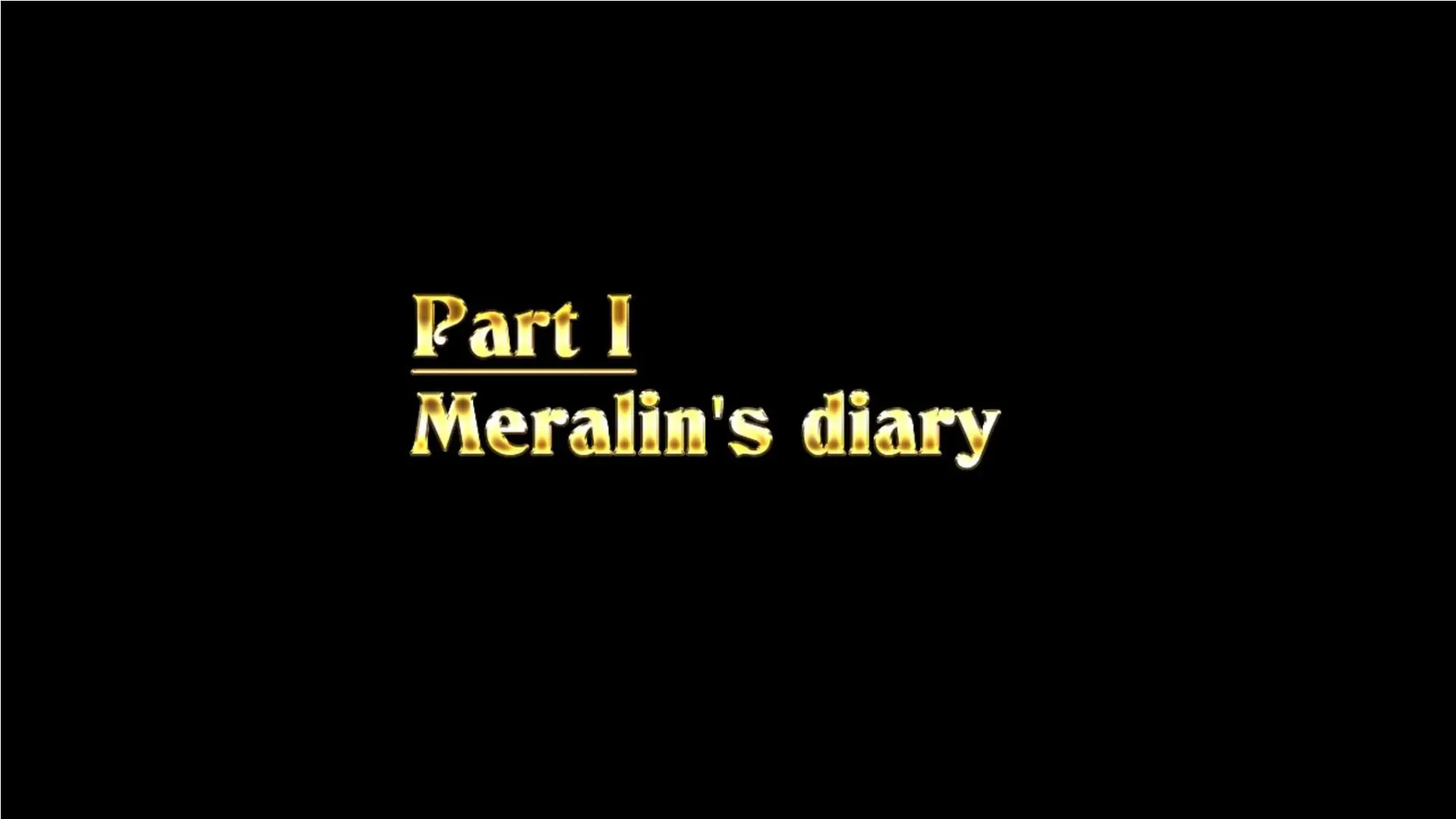 Eralin & Meralin  (Chapter 01 - Meralin's Diary) — page 3