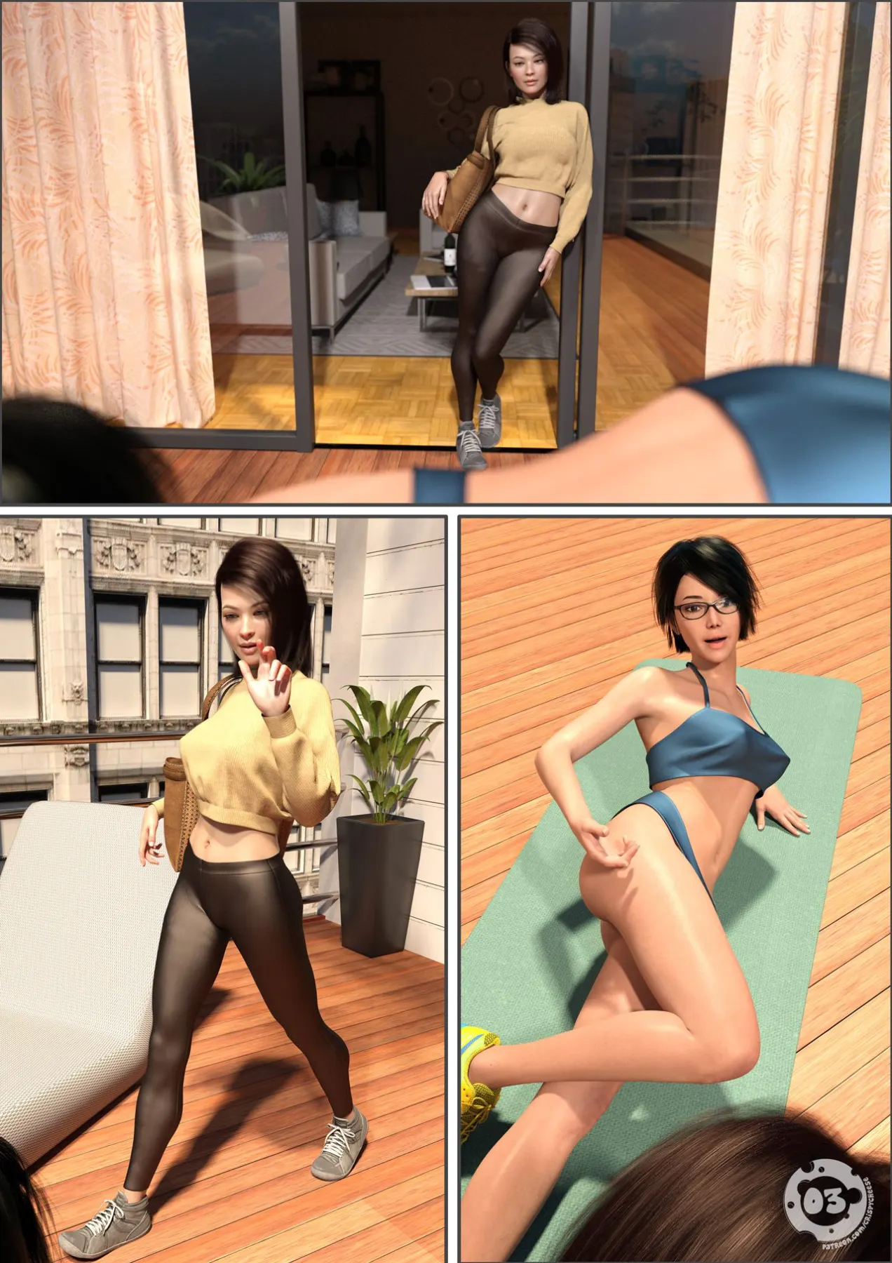 Morning Sexercise  (Chapter 01) — page 4