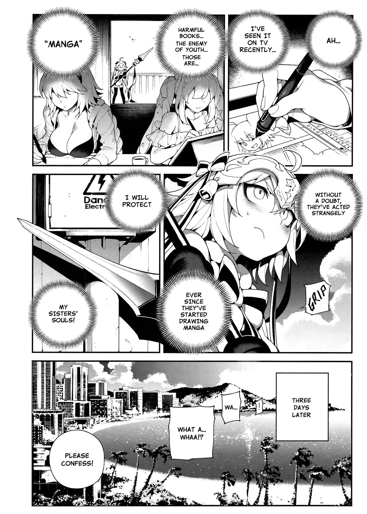 Chaldea Mania Black & White - Fate/Grand Order  (Chapter 01) — page 6