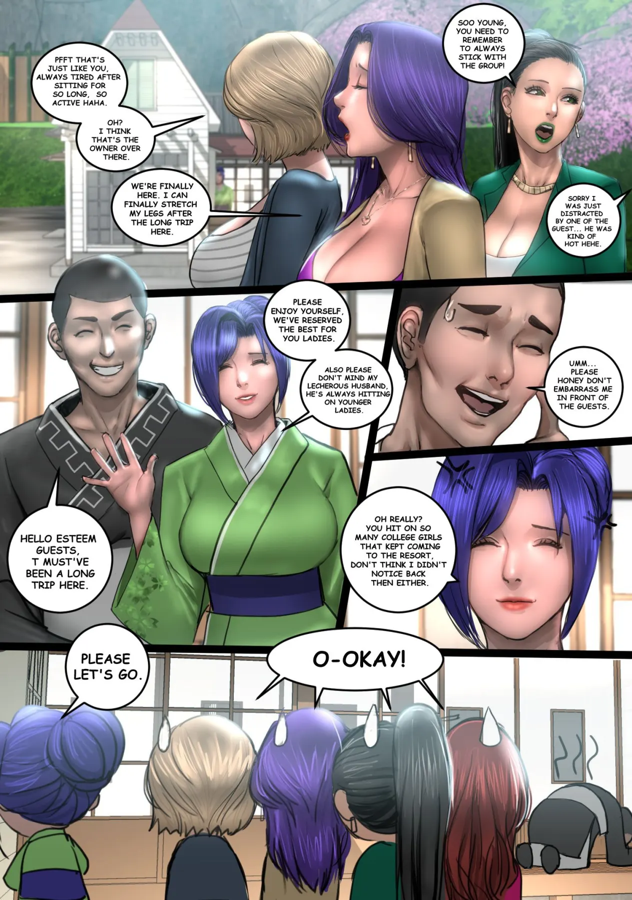MILF Airline  (Chapter 0.3 - Hot Springs) — page 5