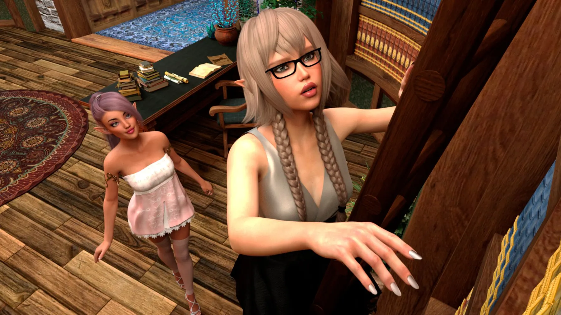 Lustful Desires  (Chapter 02 - The Librarian) — page 3