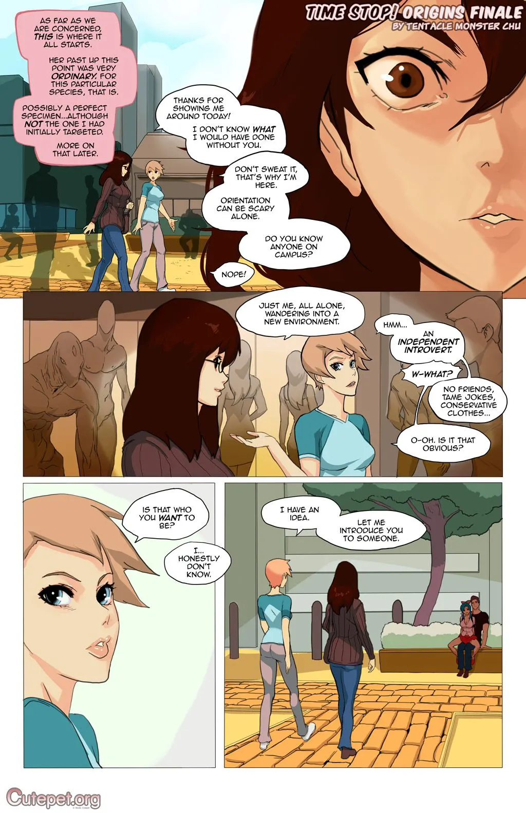 Time Stop! And Bop  (Chapter 07 - Origins Female) — page 3