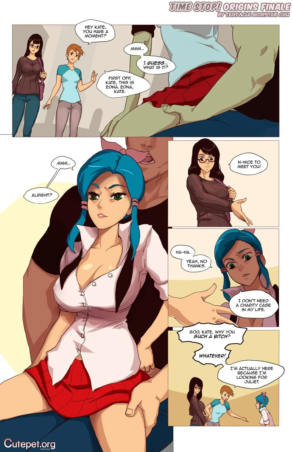 Time Stop! And Bop  (Chapter 07 - Origins Female) — page 4