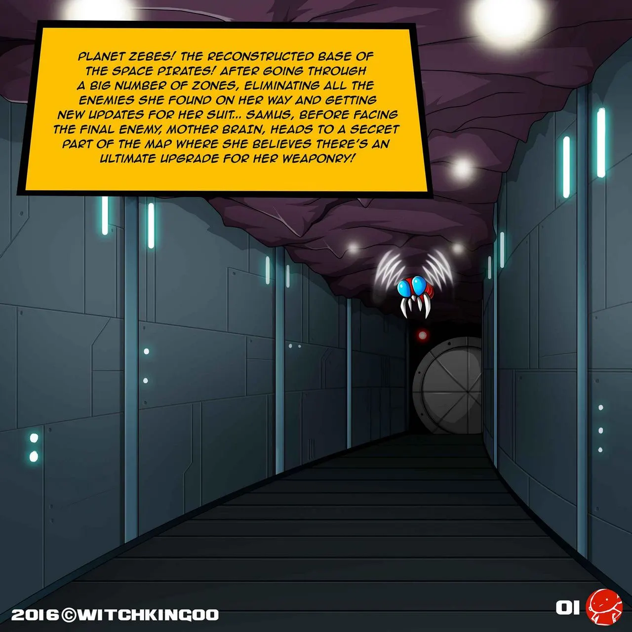 Super Metroid Super Space Super Special Metroid  (Chapter 01) — page 2