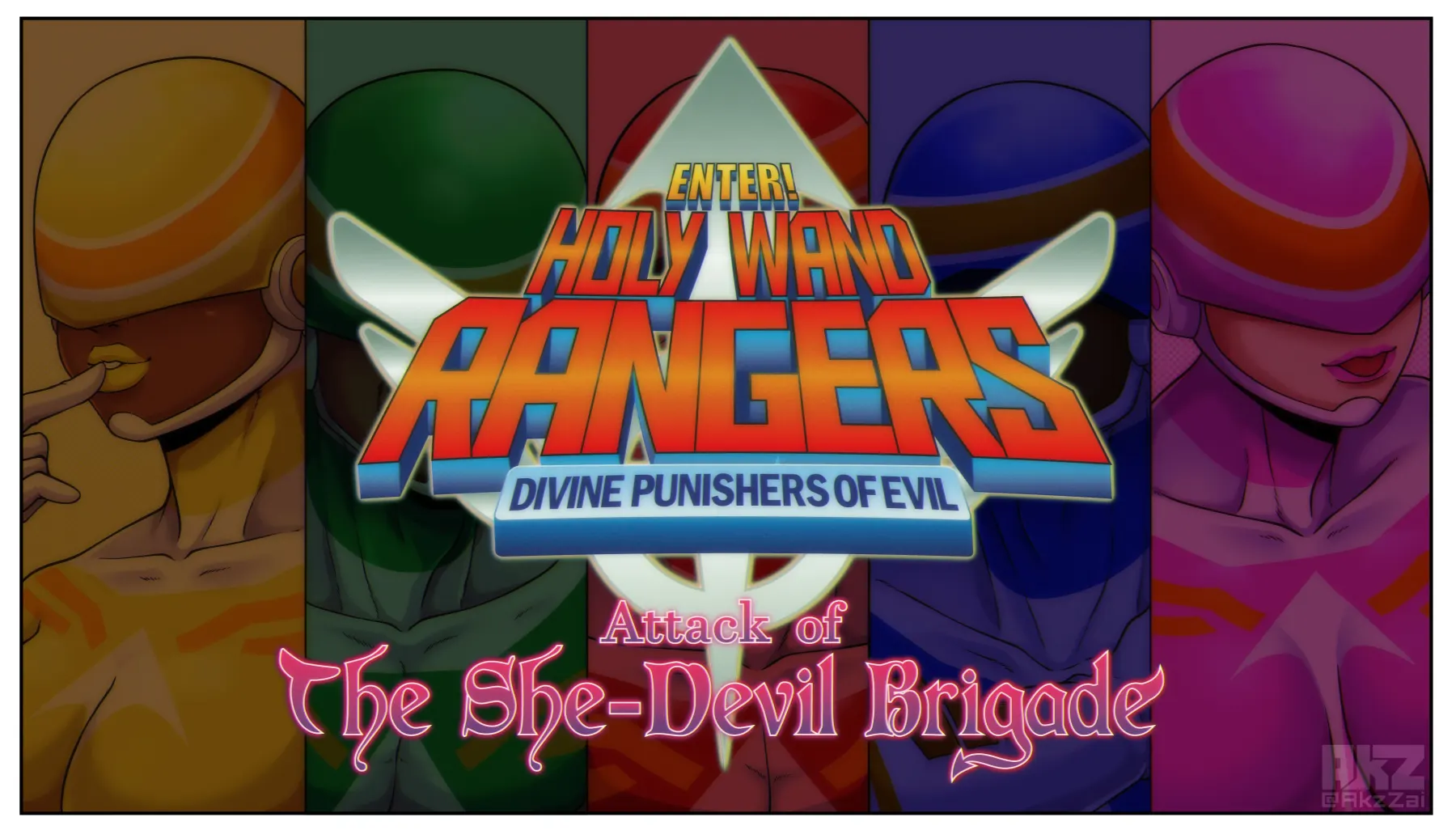 Enter! Holy Wand Rangers  (Chapter 01) — page 2